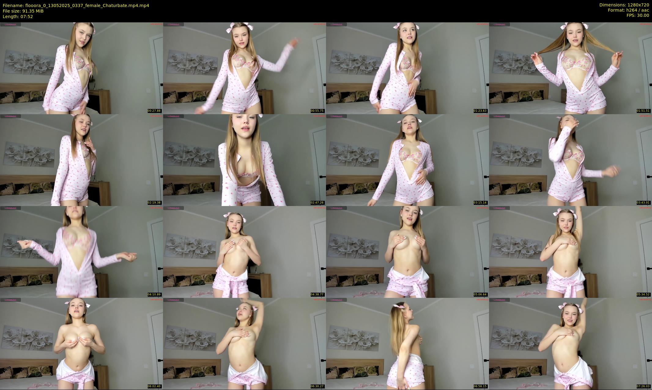 flooora_0 — 8 minute Chaturbate couple cam show recording, 720p, May 13, 2025