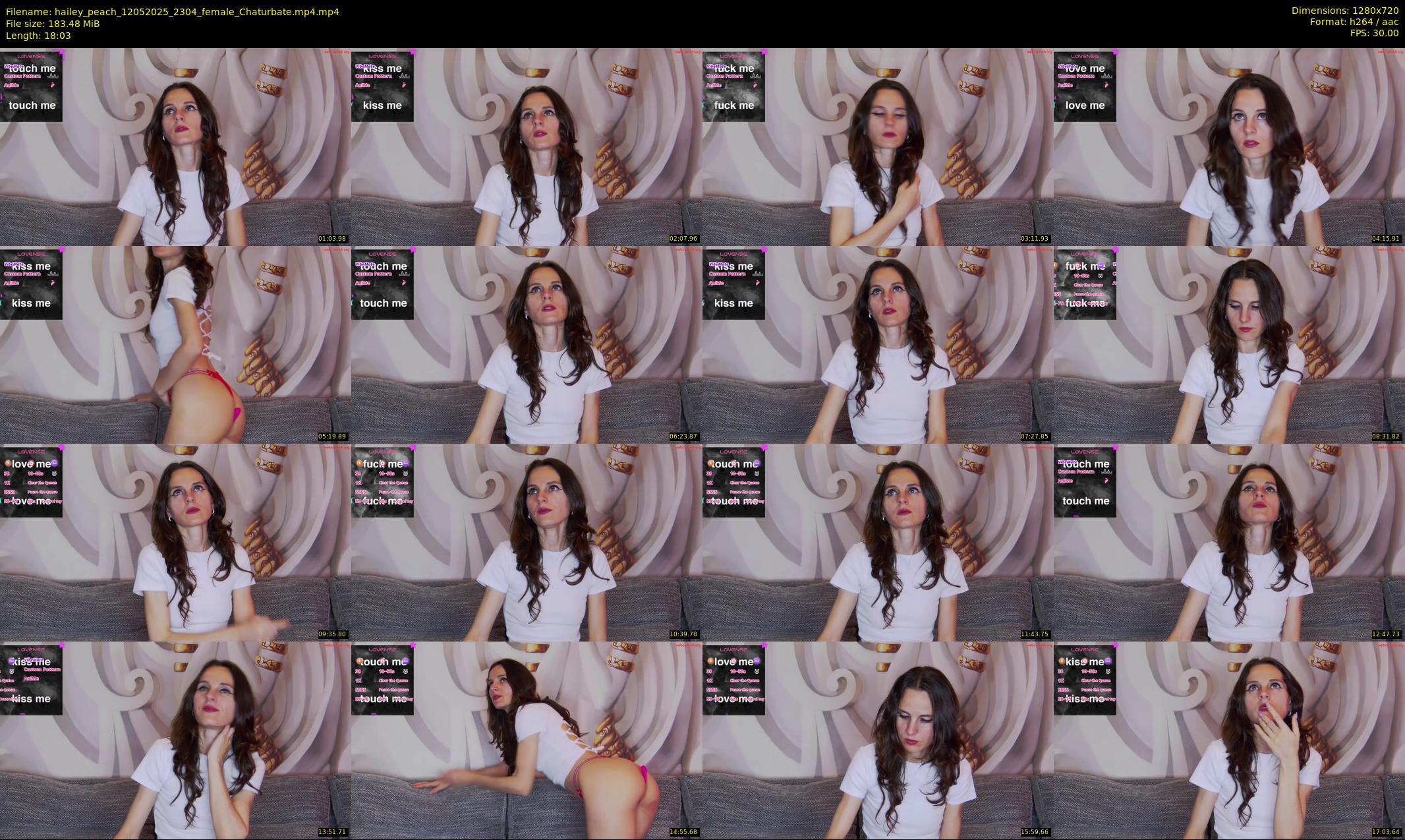 hailey_peach — 19 minute Chaturbate female cam show recording, 720p, May 12, 2025