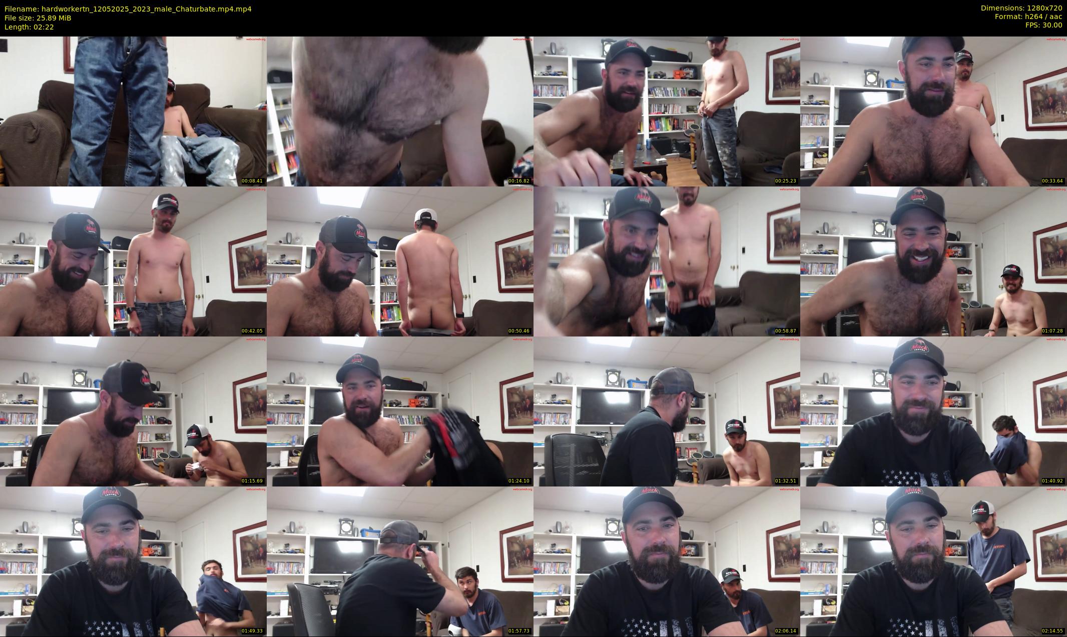 hardworkertn — 3 minute Chaturbate male cam show recording, 720p, May 12, 2025