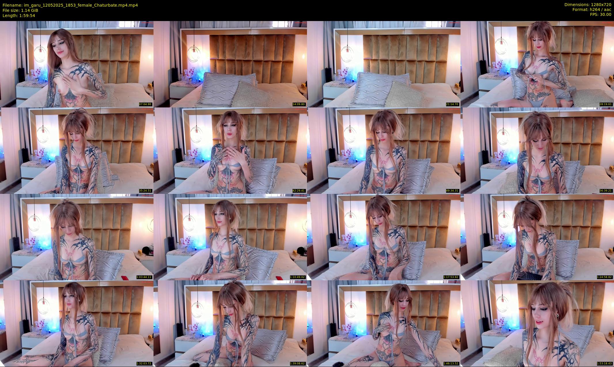 im_garu — 120 minute Chaturbate female cam show recording, 720p, May 12, 2025