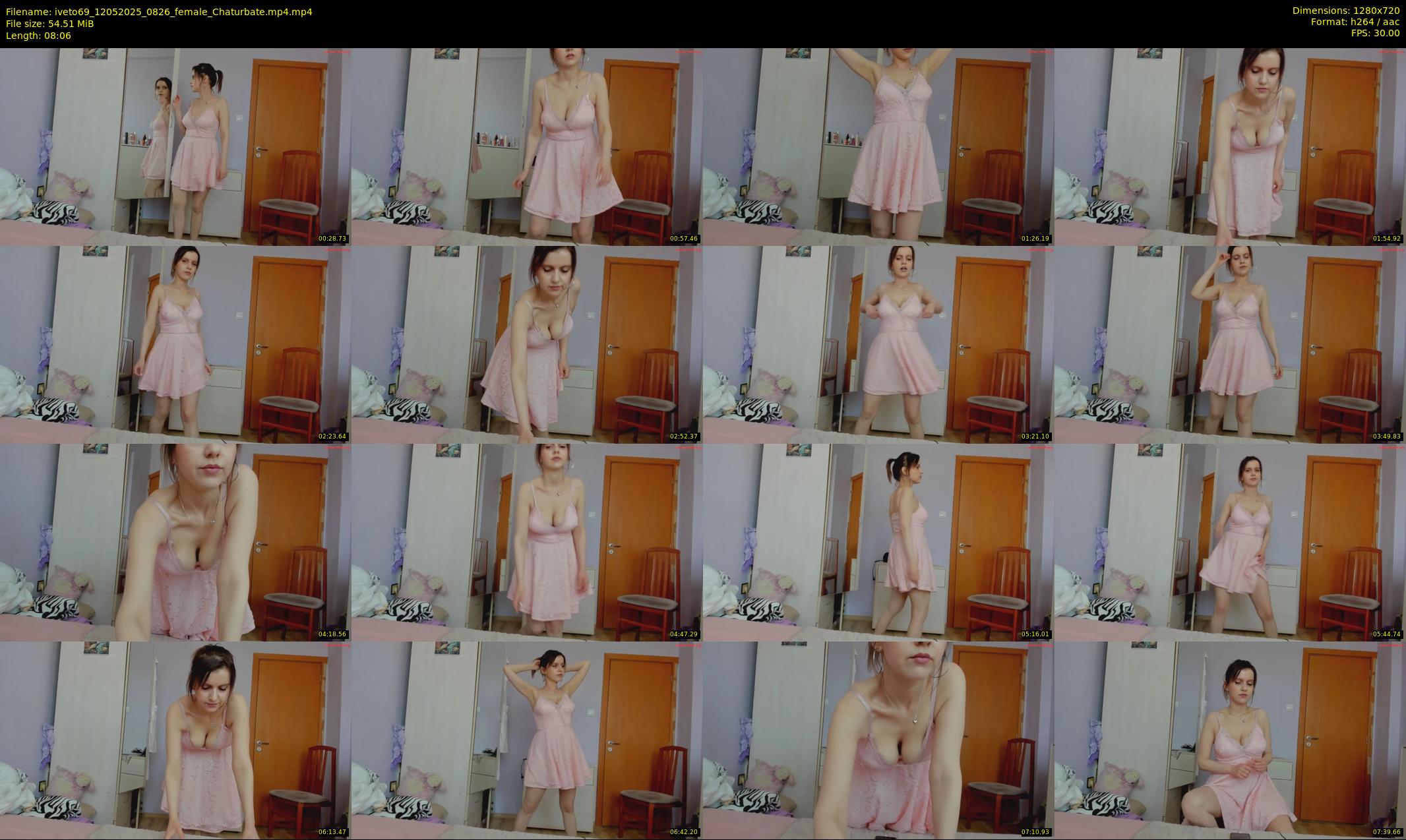 iveto69 — 9 minute Chaturbate female cam show recording, 720p, May 12, 2025