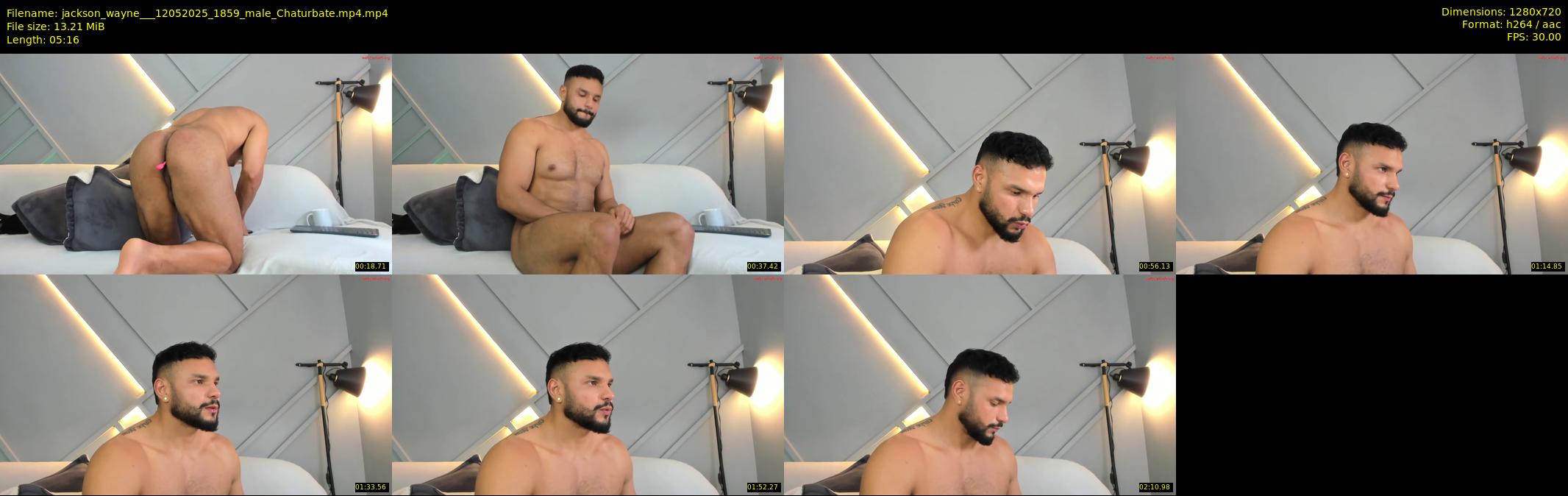 jackson_wayne__ — 6 minute Chaturbate male cam show recording, 720p, May 12, 2025