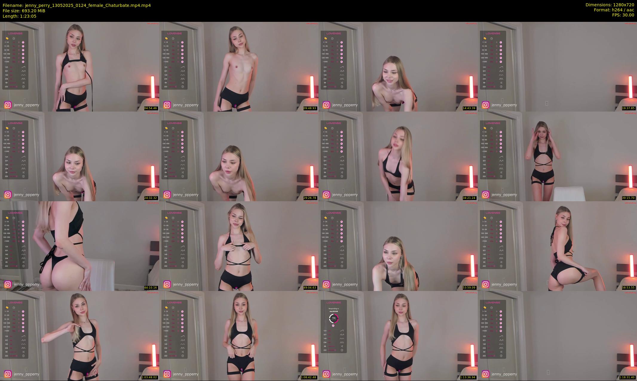 jenny_perry — 84 minute Chaturbate female cam show recording, 720p, May 13, 2025