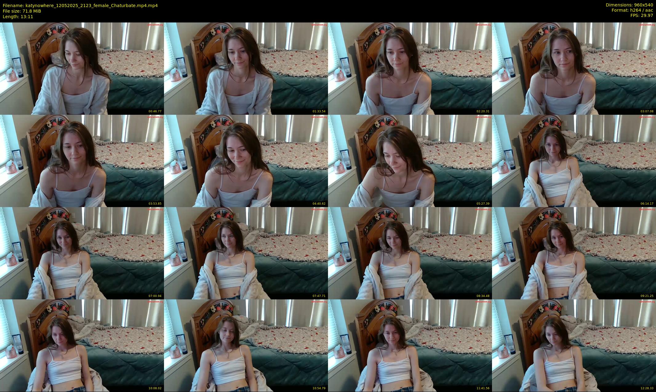 katynowhere — 14 minute Chaturbate female cam show recording, 480p, May 12, 2025