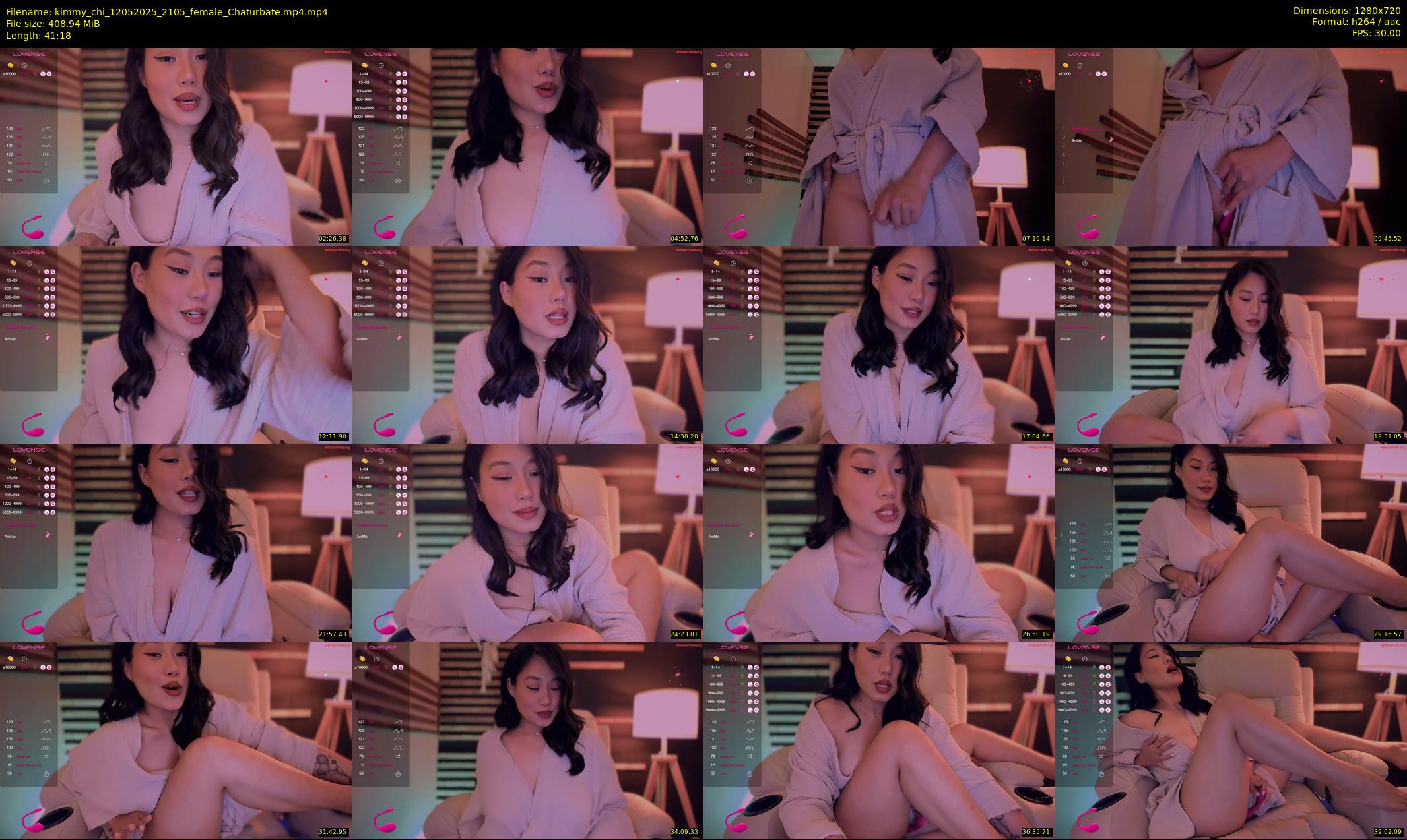 kimmy_chi — 42 minute Chaturbate female cam show recording, 720p, May 12, 2025