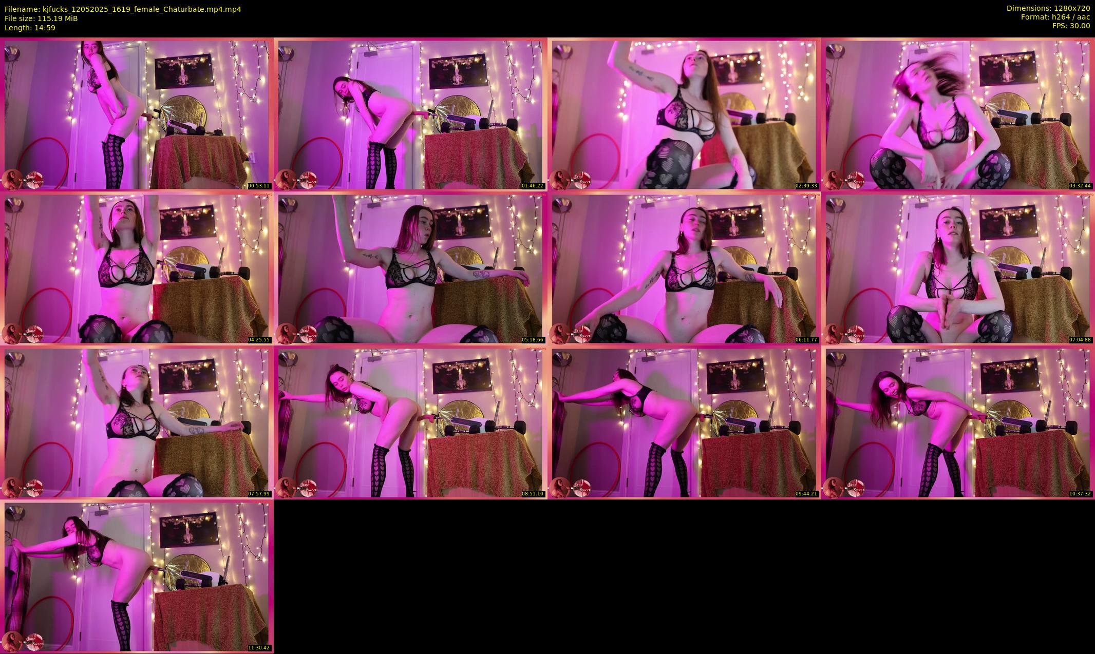 kjfucks — 15 minute Chaturbate couple cam show recording, 720p, May 12, 2025