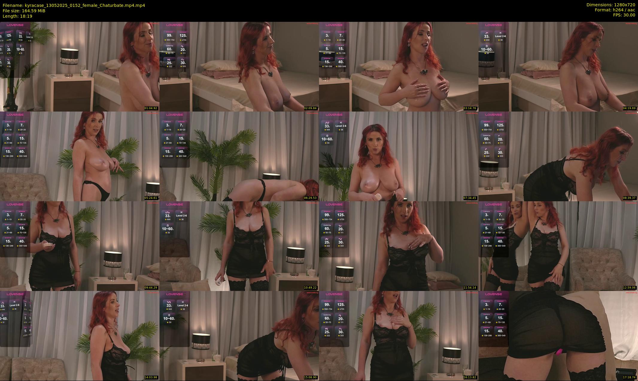 kyracase — 19 minute Chaturbate female cam show recording, 720p, May 13, 2025