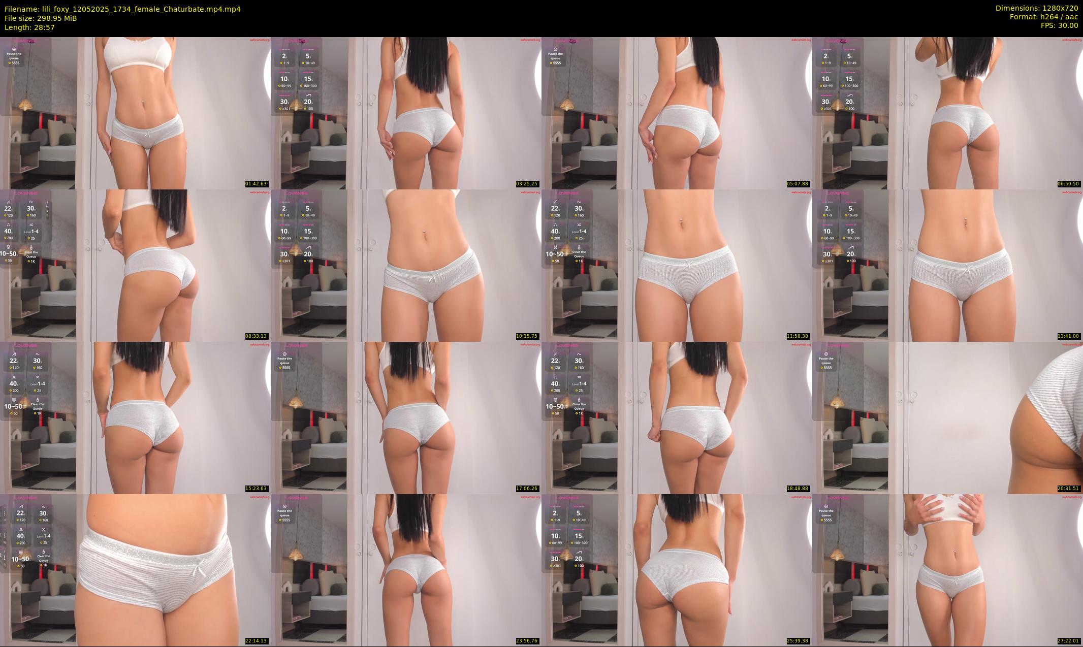 lili_foxy — 29 minute Chaturbate female cam show recording, 720p, May 12, 2025