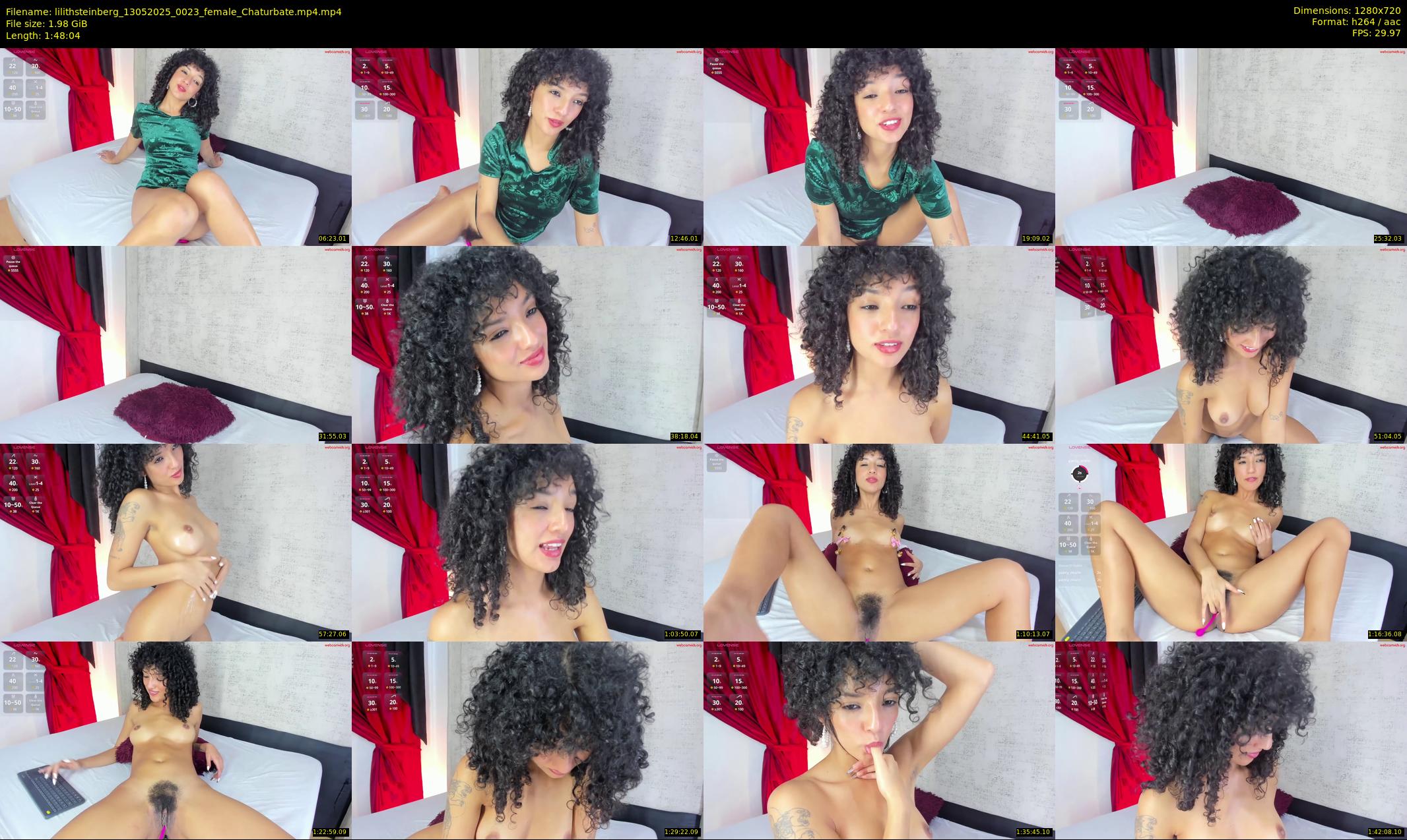 lilithsteinberg — 109 minute Chaturbate female cam show recording, 720p, May 13, 2025