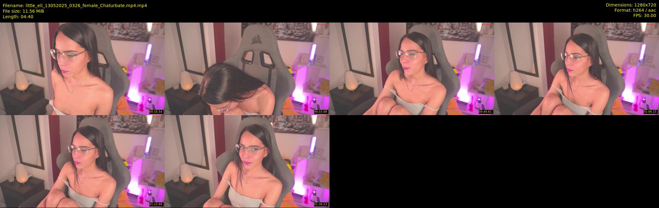 little_eli — 5 minute Chaturbate female cam show recording, 720p, May 13, 2025