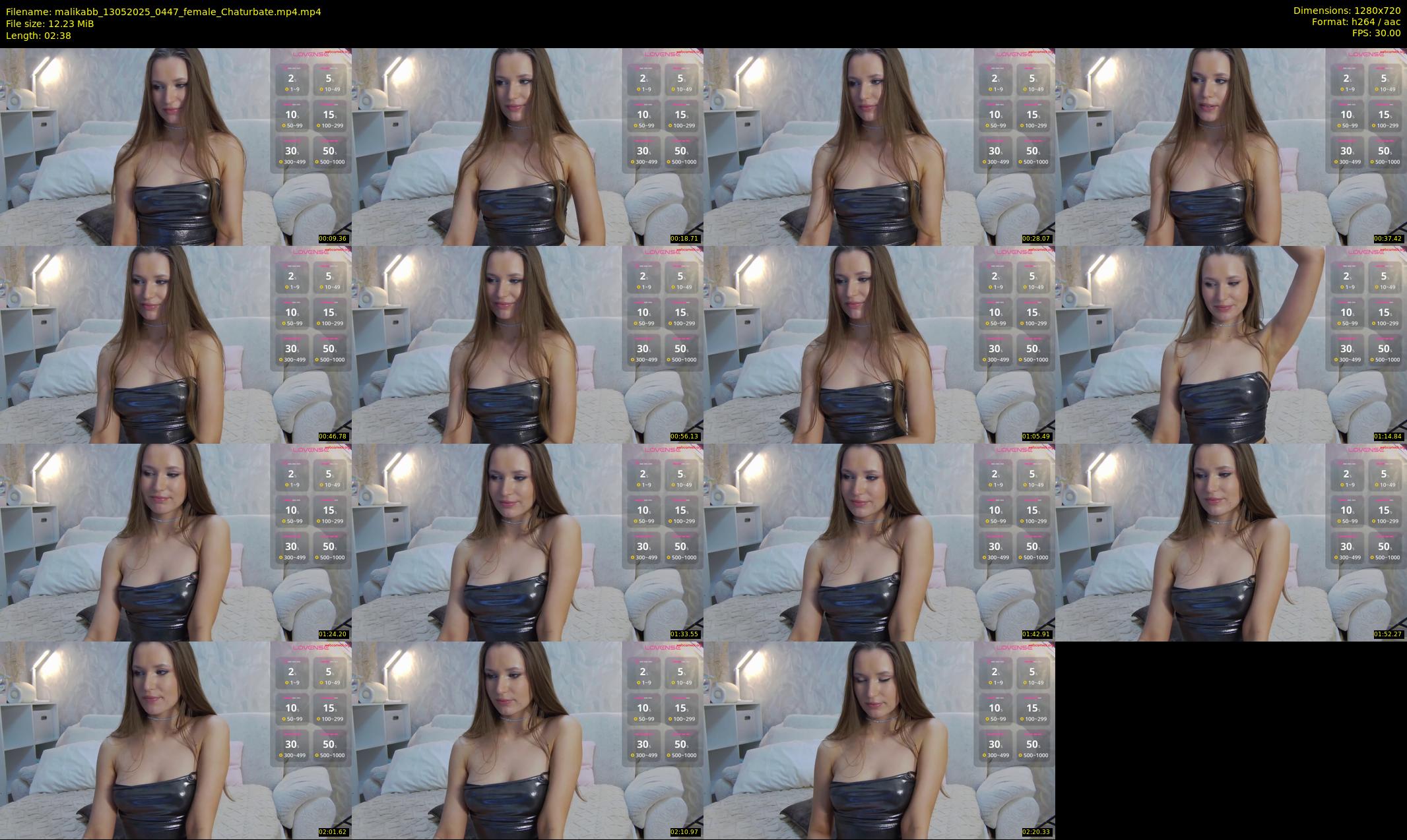 malikabb — 3 minute Chaturbate female cam show recording, 720p, May 13, 2025