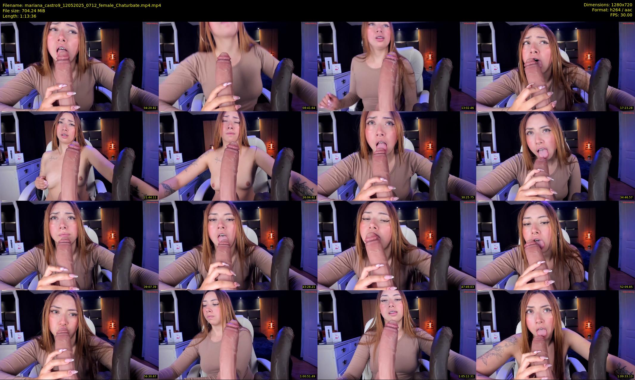 mariana_castro9 — 74 minute Chaturbate female cam show recording, 720p, May 12, 2025