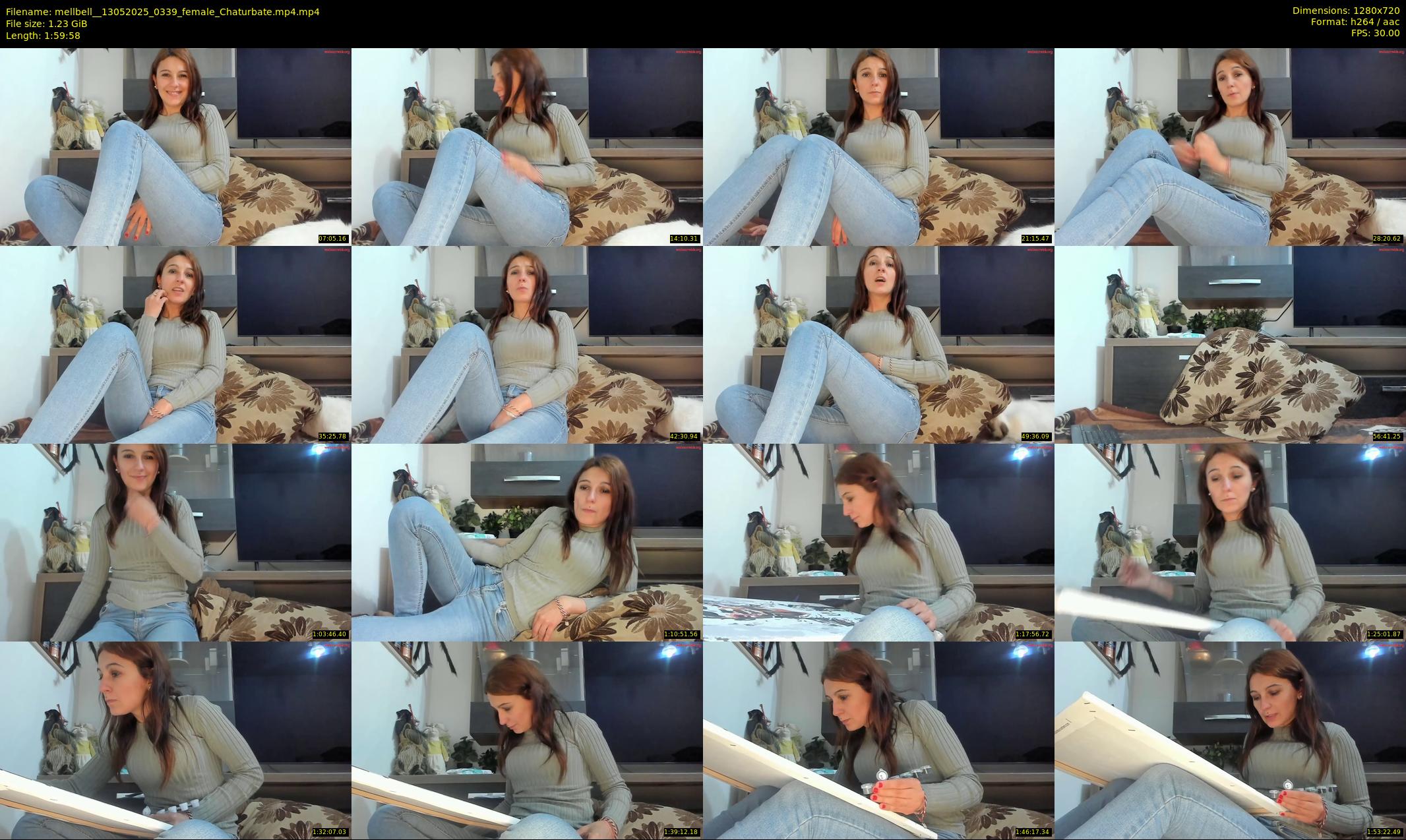 mellbell_ — 120 minute Chaturbate female cam show recording, 720p, May 13, 2025