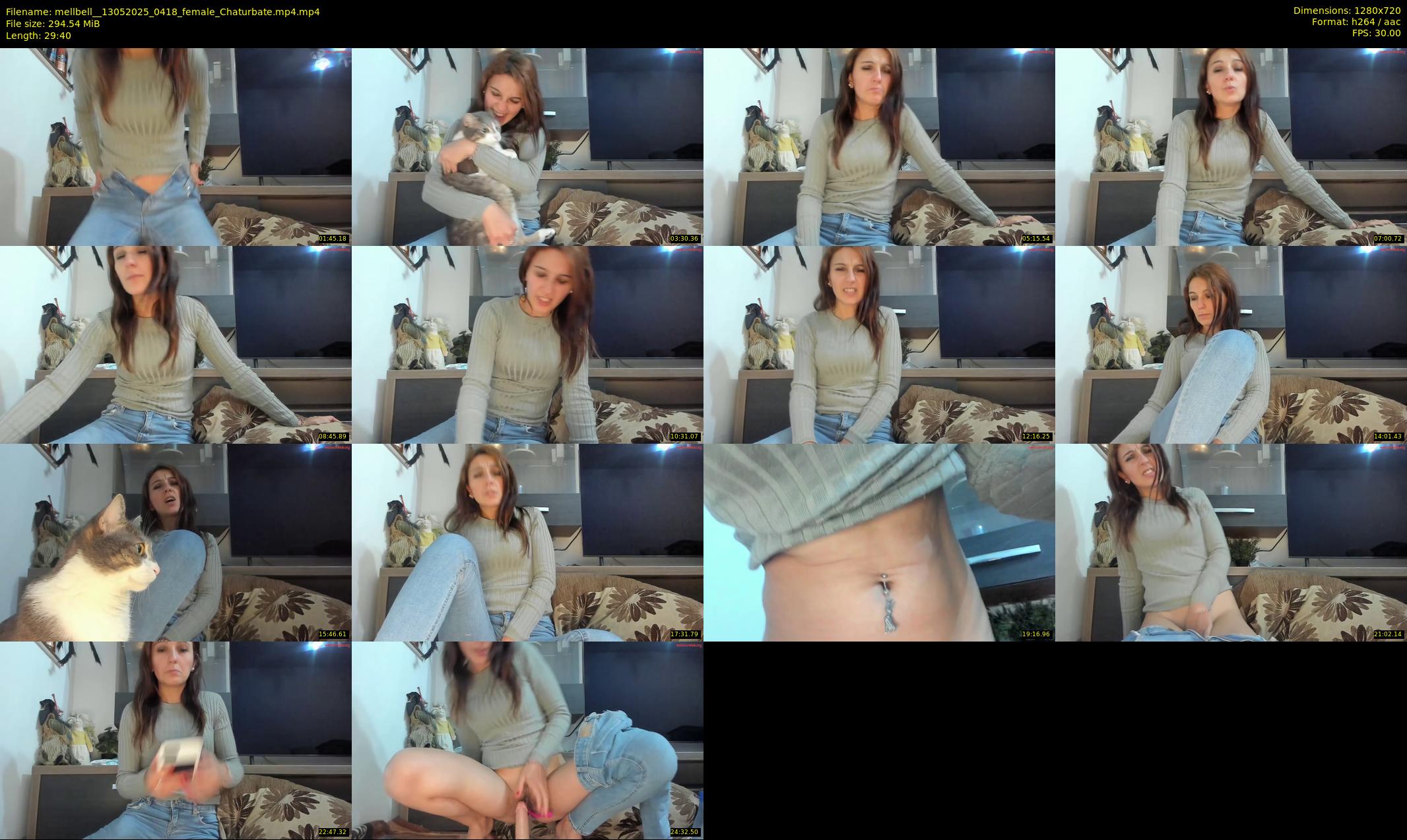 mellbell_ — 30 minute Chaturbate female cam show recording, 720p, May 13, 2025