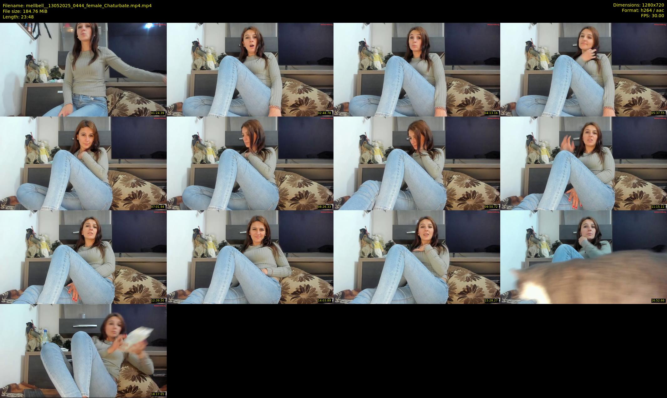 mellbell_ — 24 minute Chaturbate female cam show recording, 720p, May 13, 2025