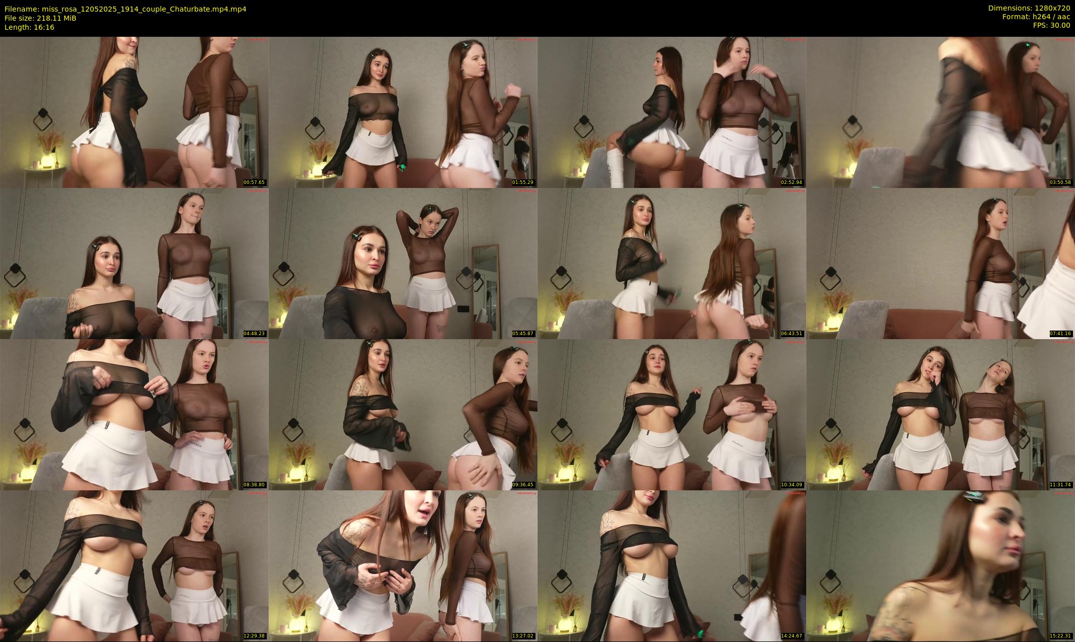miss_rosa — 17 minute Chaturbate female cam show recording, 720p, May 12, 2025
