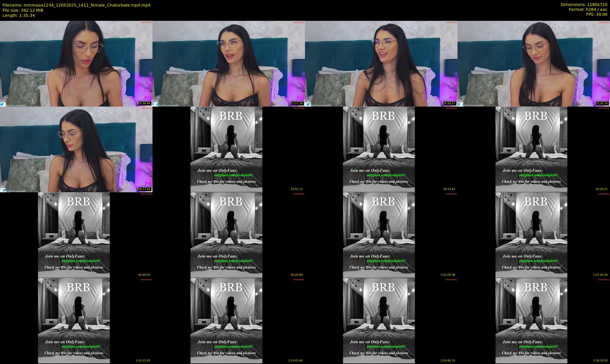 mmmaaa1234 — 96 minute Chaturbate female cam show recording, 720p, May 12, 2025