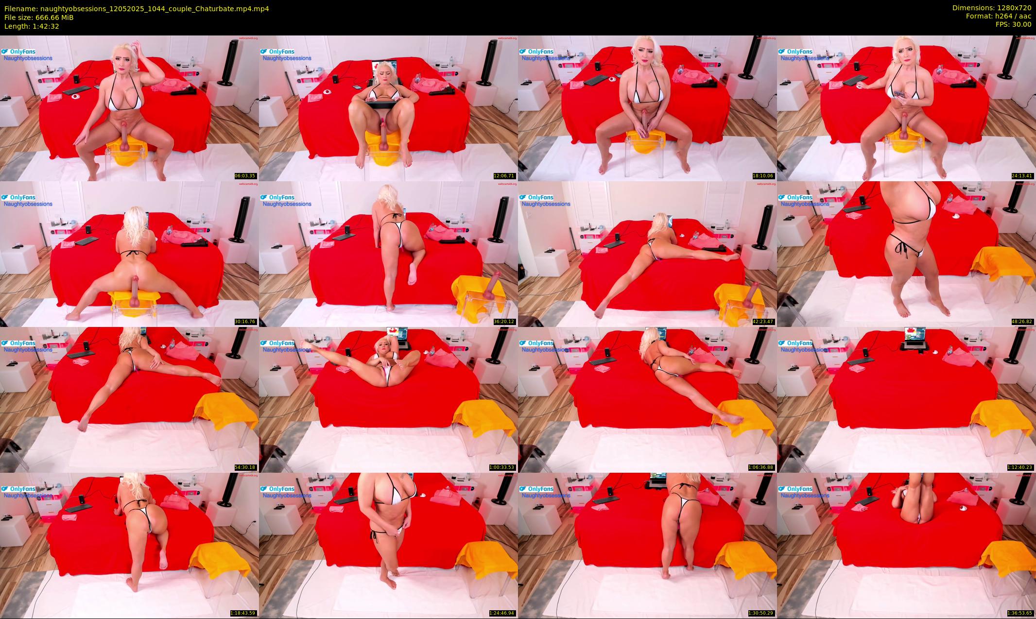naughtyobsessions — 103 minute Chaturbate female cam show recording, 720p, May 12, 2025