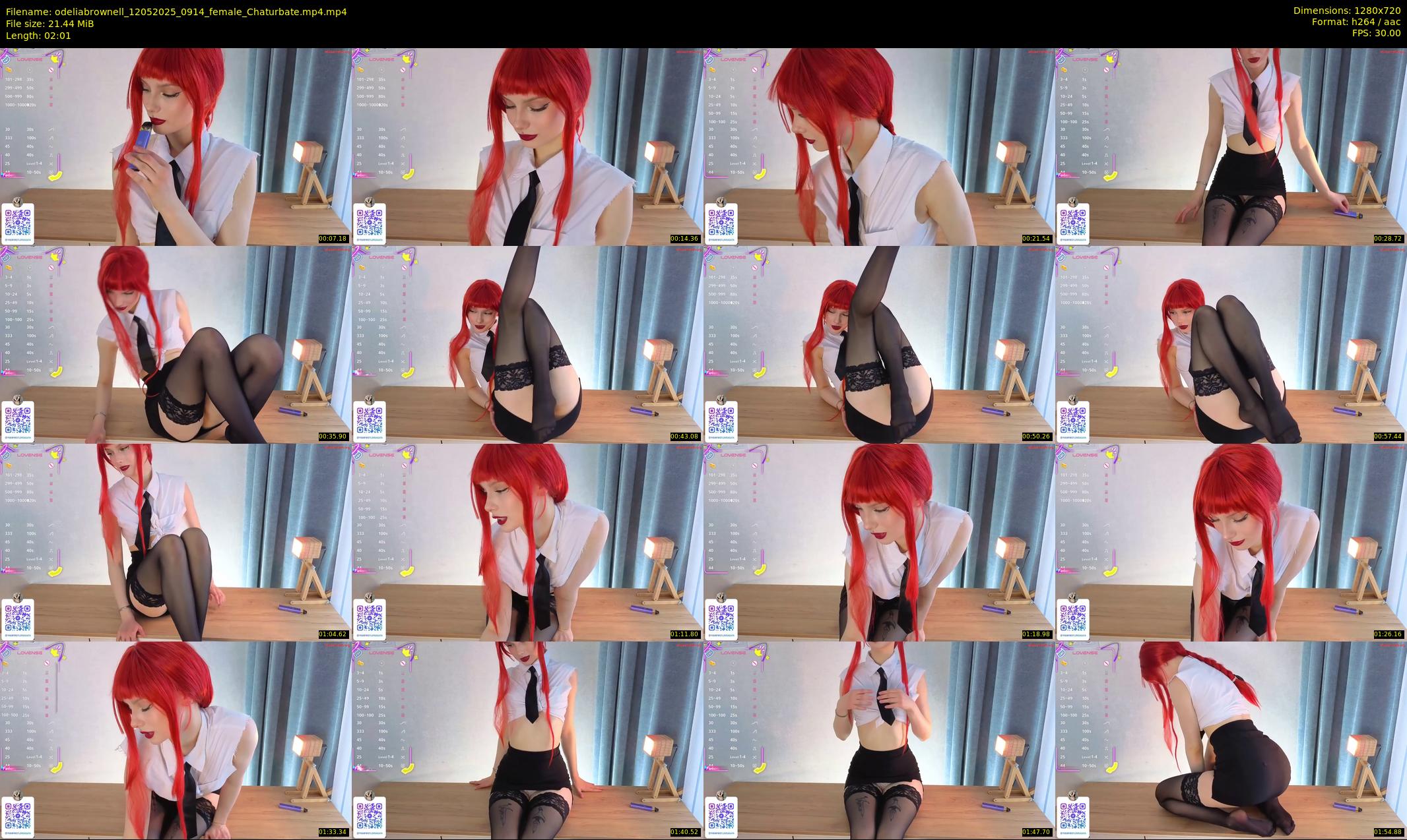 odeliabrownell — 3 minute Chaturbate female cam show recording, 720p, May 12, 2025