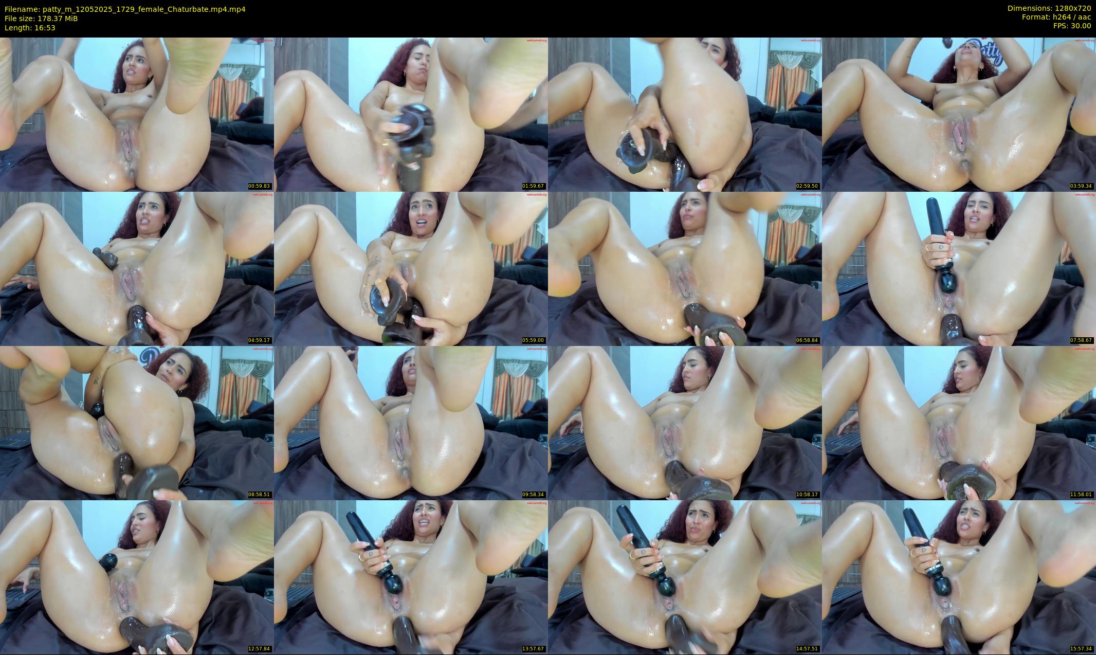 patty_m — 17 minute Chaturbate female cam show recording, 720p, May 12, 2025