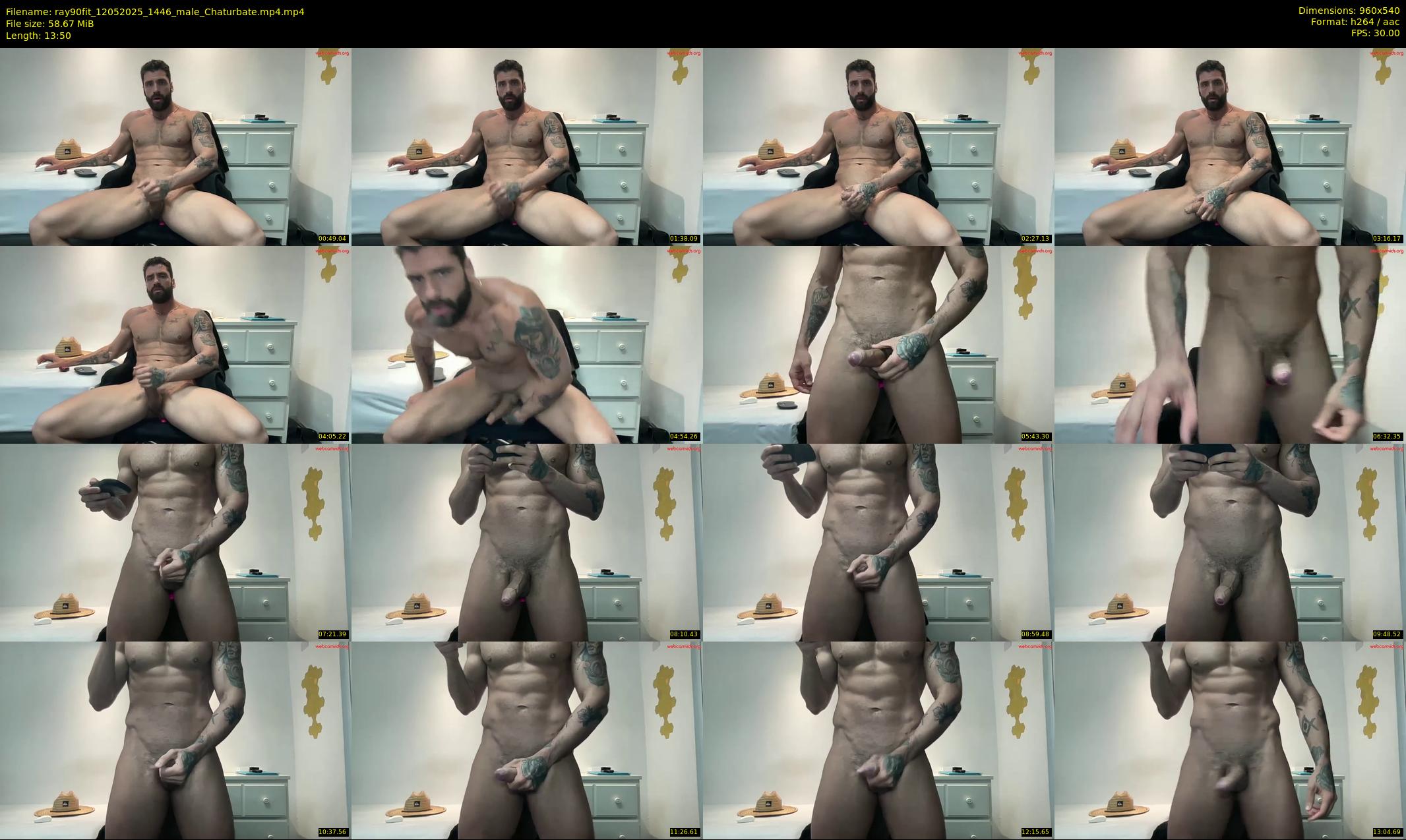 ray90fit — 14 minute Chaturbate male cam show recording, 480p, May 12, 2025