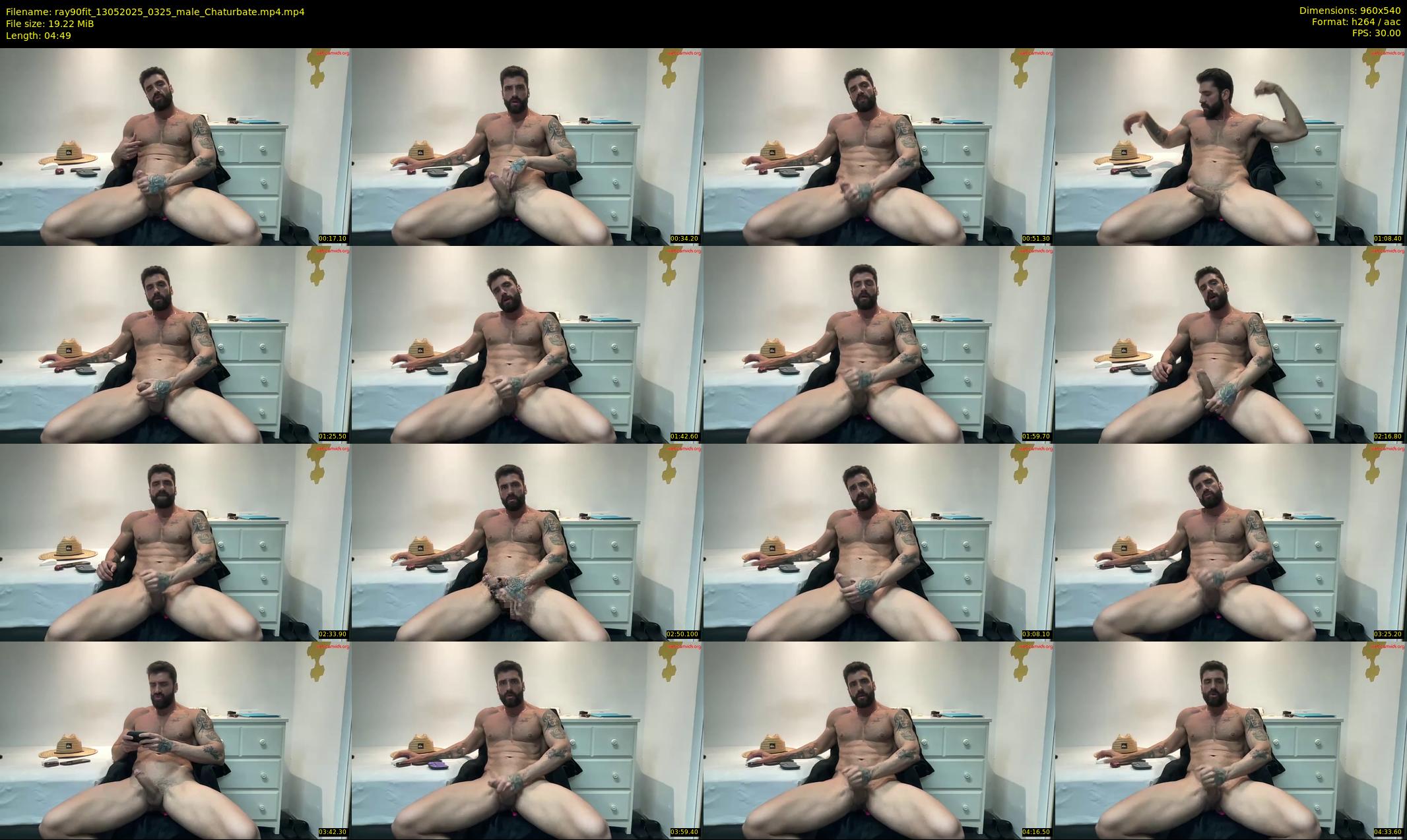 ray90fit — 5 minute Chaturbate male cam show recording, 480p, May 13, 2025