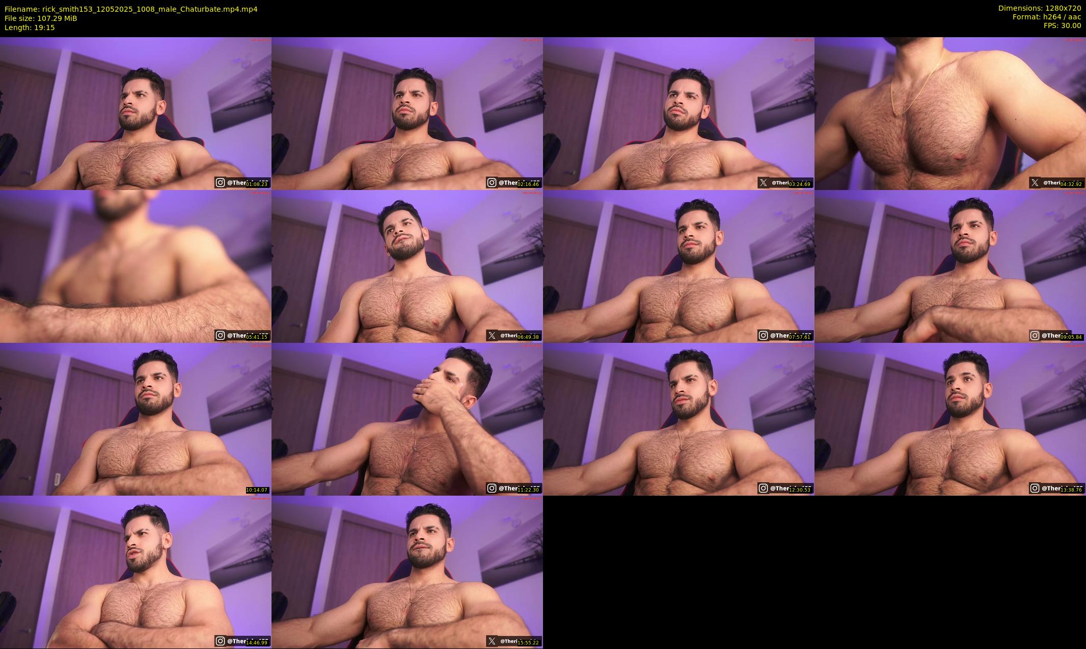rick_smith153 — 20 minute Chaturbate male cam show recording, 720p, May 12, 2025