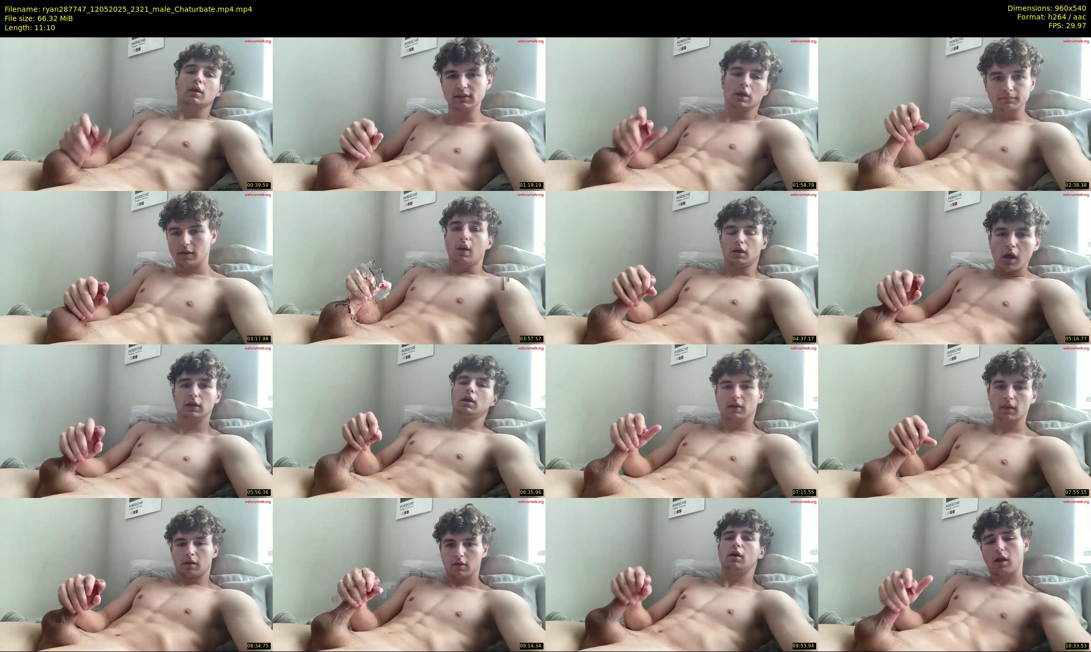 ryan287747 — 12 minute Chaturbate male cam show recording, 480p, May 12, 2025