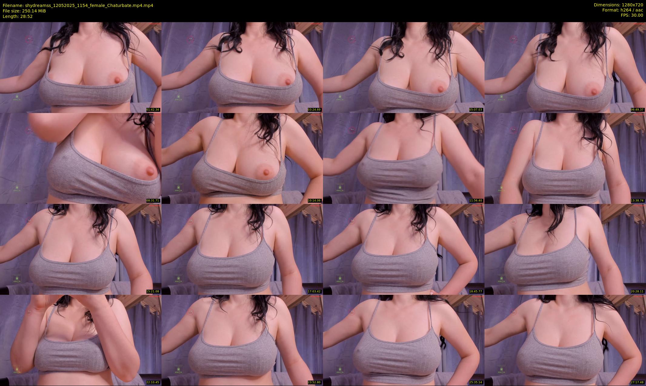 shydreamss — 29 minute Chaturbate female cam show recording, 720p, May 12, 2025