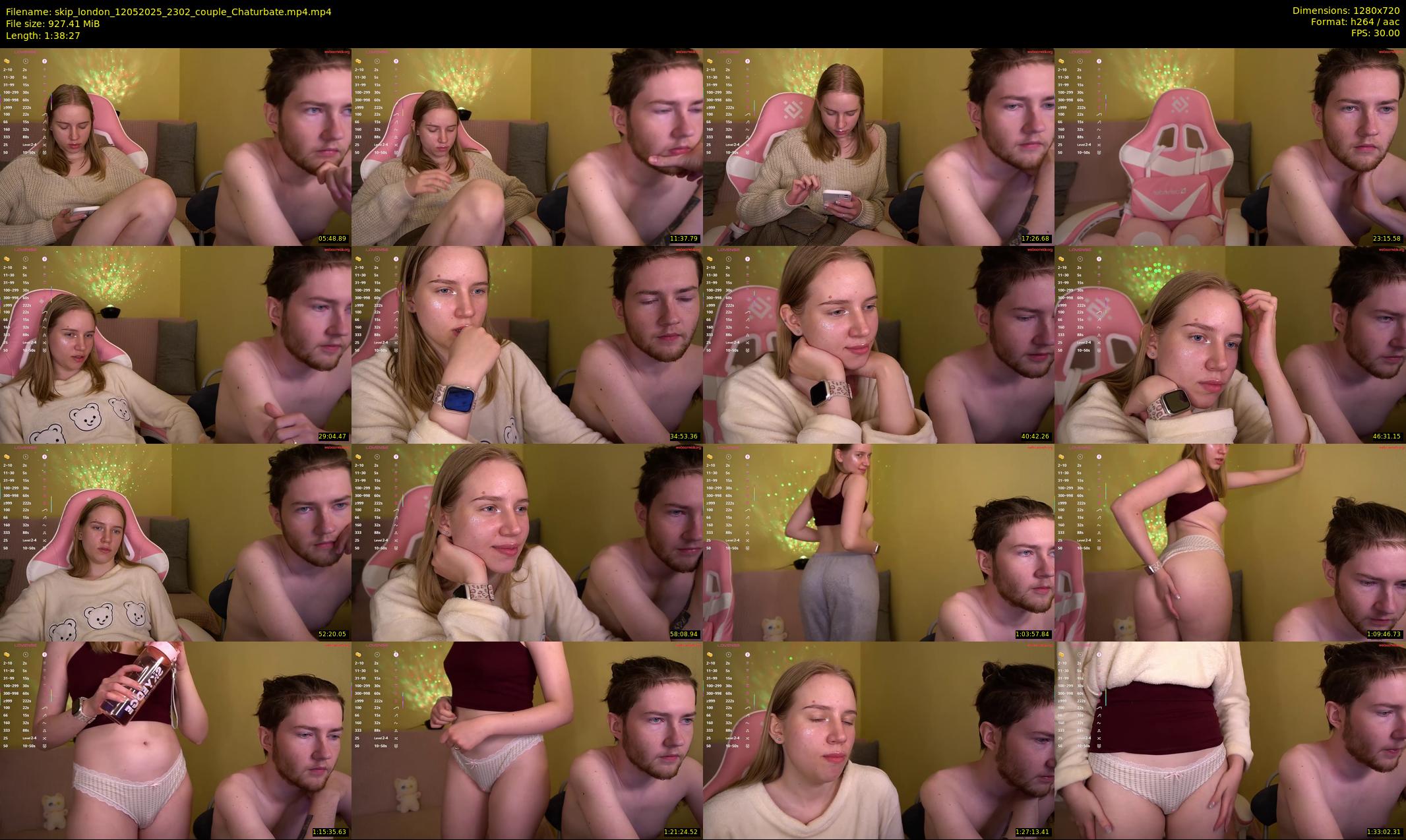 skip_london — 99 minute Chaturbate male cam show recording, 720p, May 12, 2025
