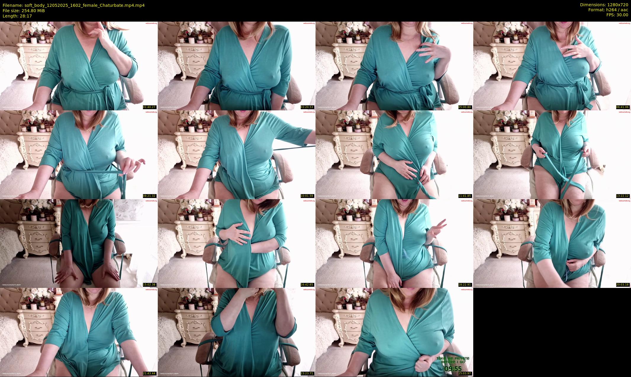 soft_body — 29 minute Chaturbate female cam show recording, 720p, May 12, 2025