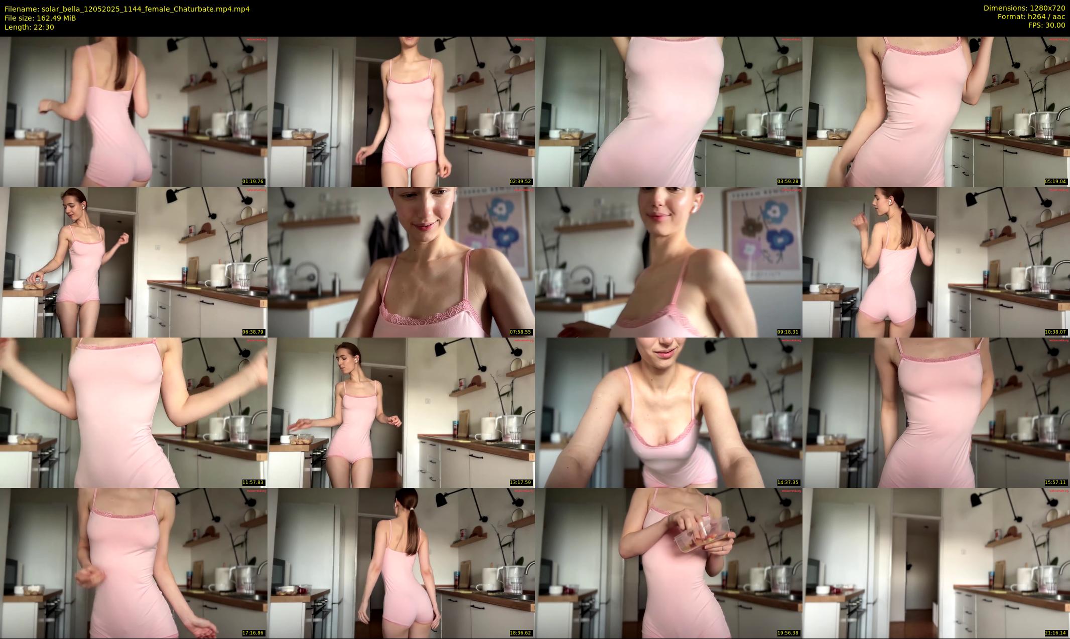 solar_bella — 23 minute Chaturbate female cam show recording, 720p, May 12, 2025