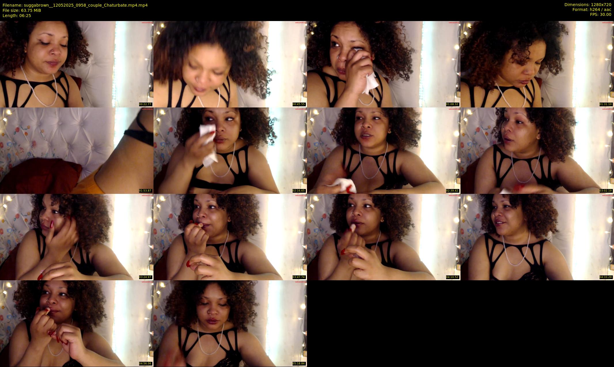 suggabrown_ — 7 minute Chaturbate couple cam show recording, 720p, May 12, 2025
