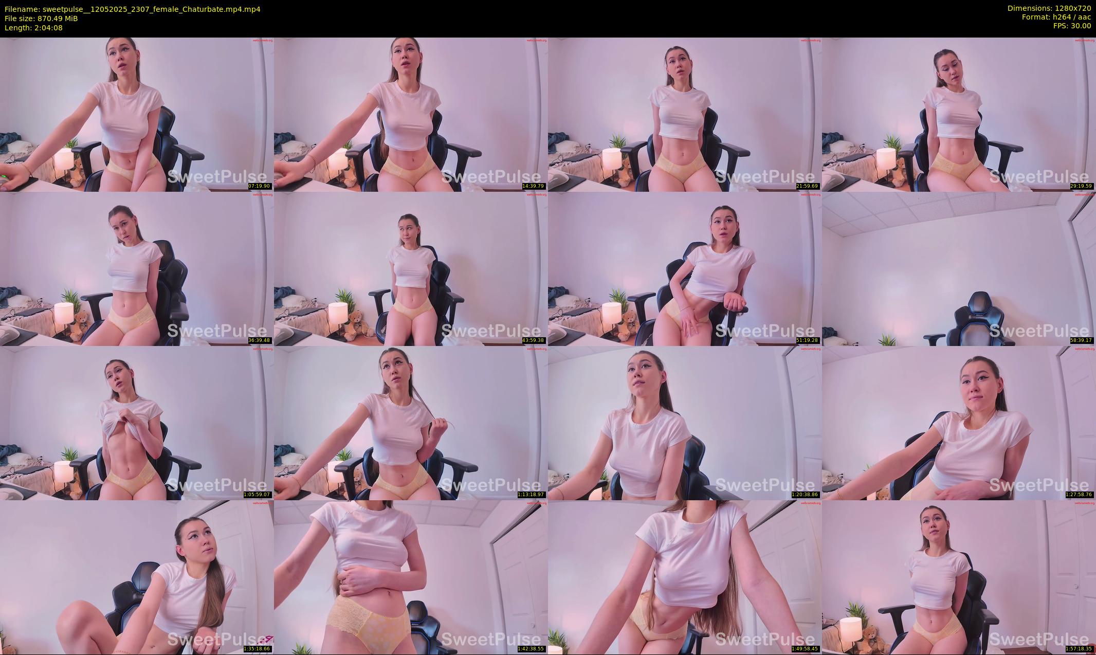 sweetpulse_ — 125 minute Chaturbate female cam show recording, 720p, May 12, 2025