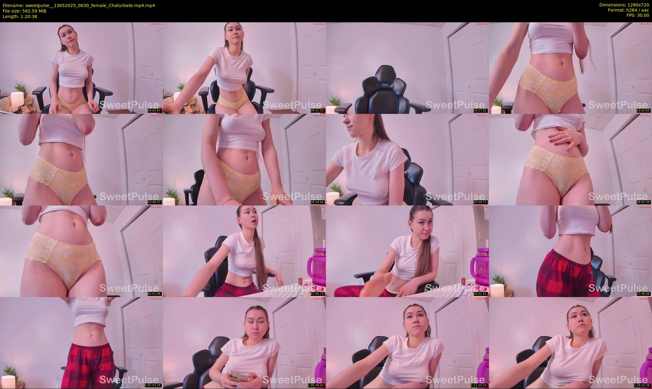 sweetpulse_ — 81 minute Chaturbate female cam show recording, 720p, May 13, 2025