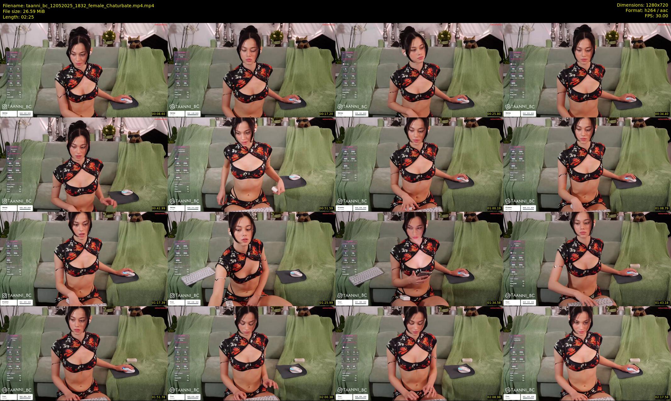 taanni_bc — 3 minute Chaturbate female cam show recording, 720p, May 12, 2025