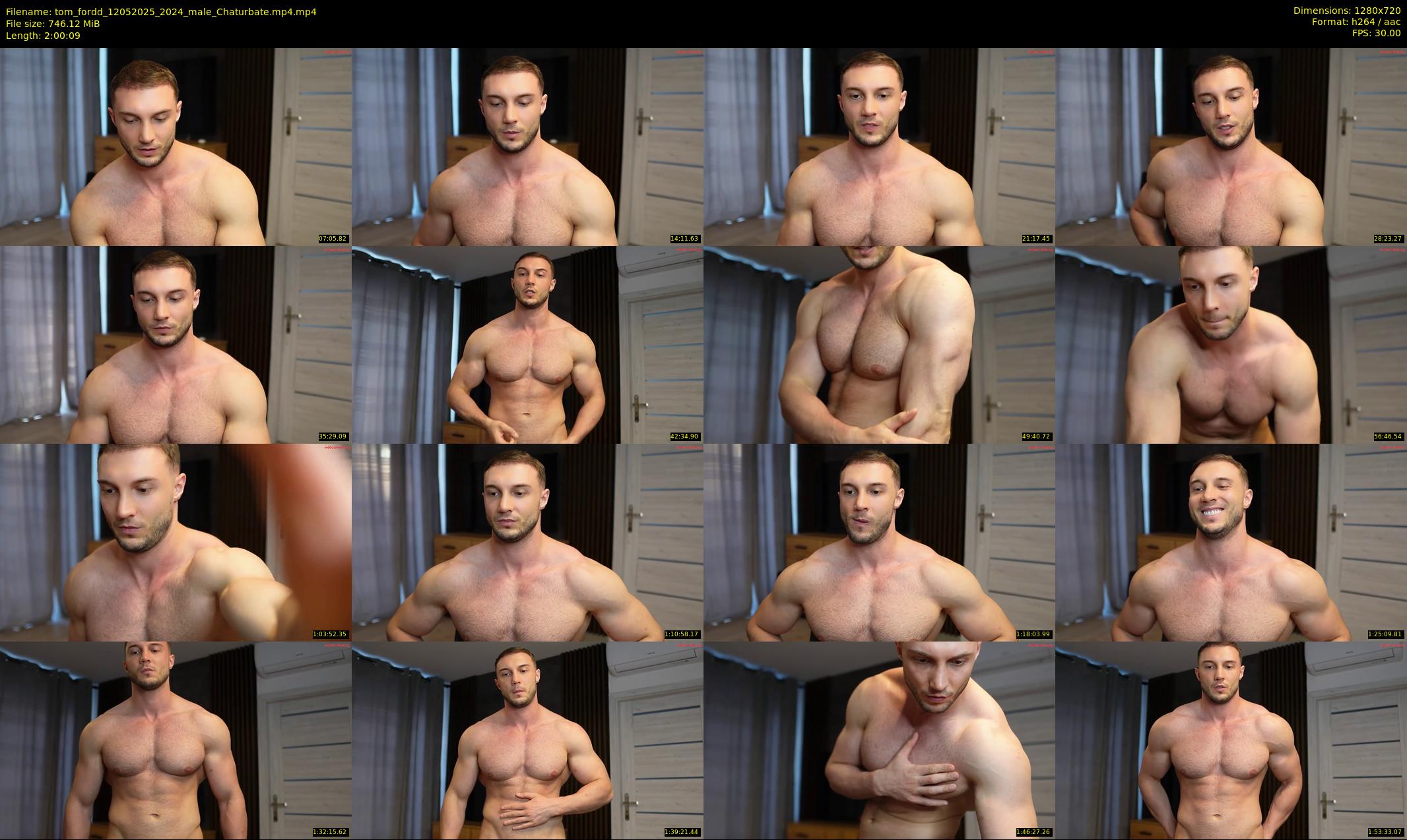 tom_fordd — 121 minute Chaturbate male cam show recording, 720p, May 12, 2025