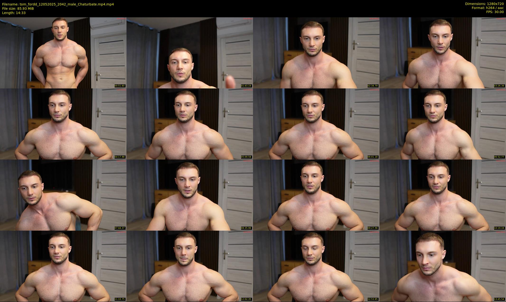 tom_fordd — 15 minute Chaturbate male cam show recording, 720p, May 12, 2025