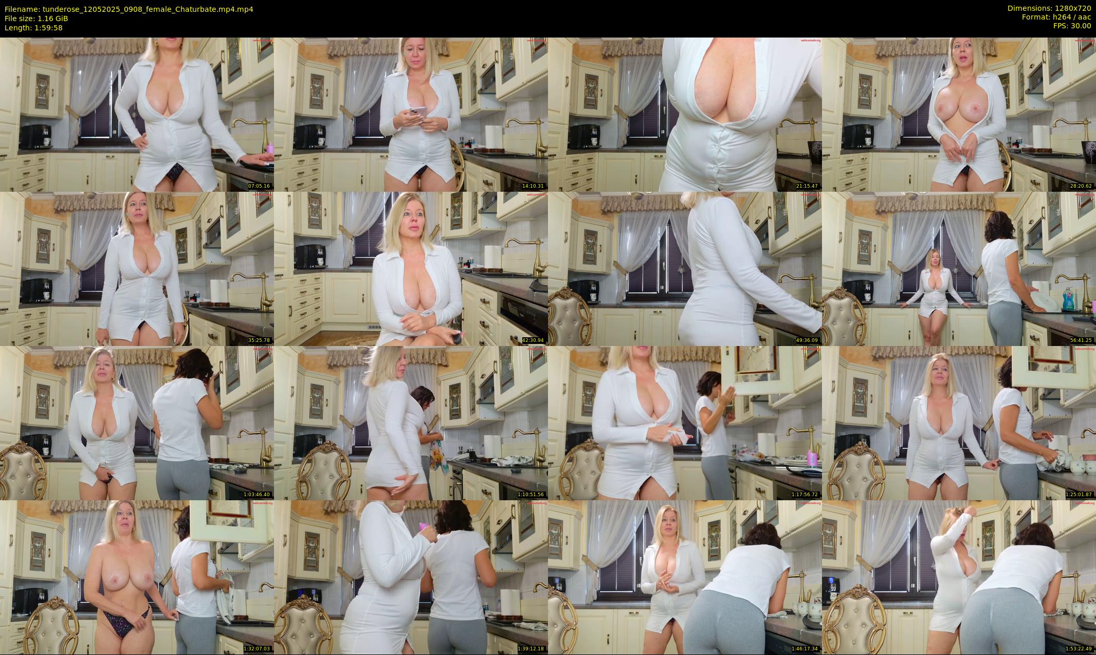 tunderose — 120 minute Chaturbate female cam show recording, 720p, May 12, 2025