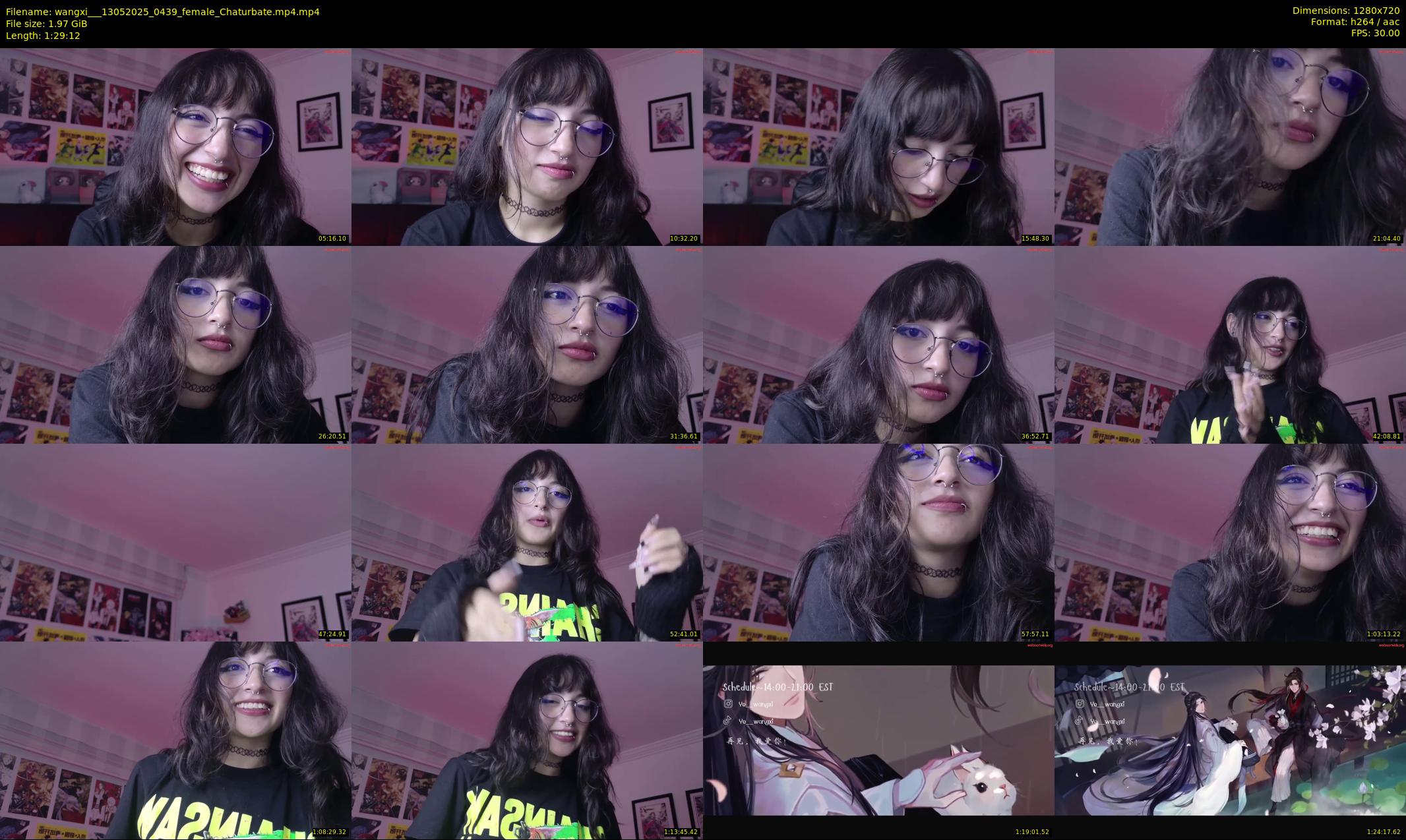 wangxi__ — 90 minute Chaturbate female cam show recording, 720p, May 13, 2025