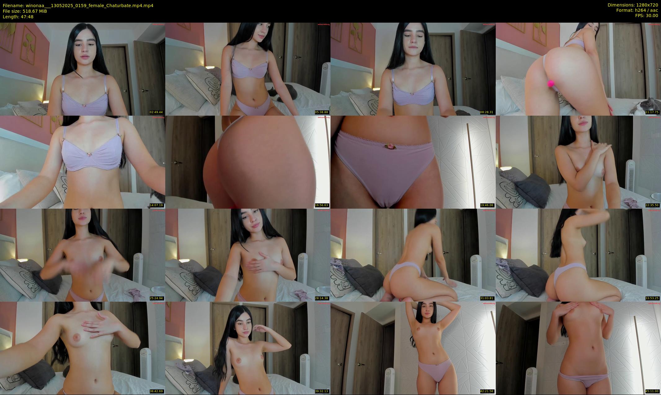 winonaa__ — 48 minute Chaturbate female cam show recording, 720p, May 13, 2025