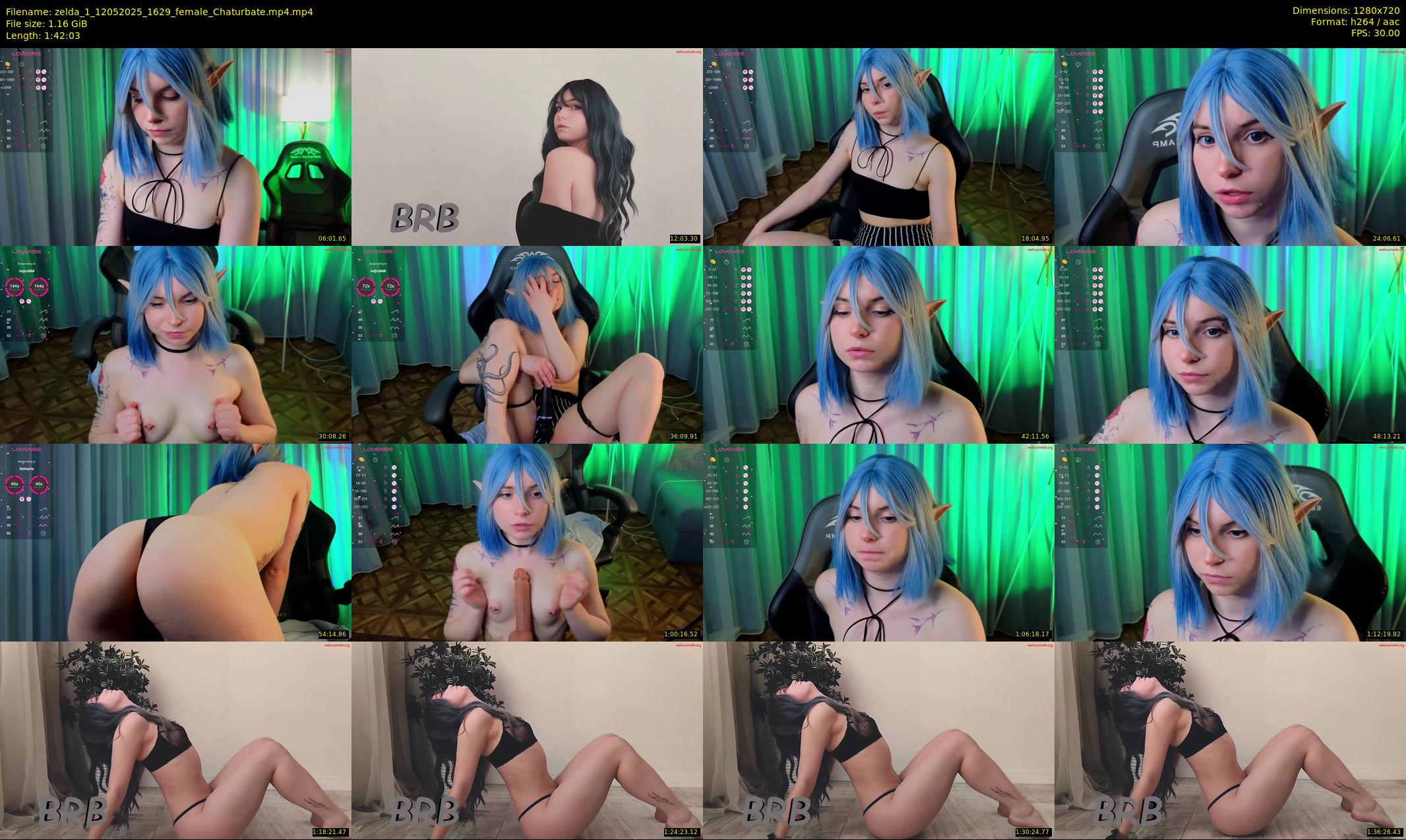 zelda_1 — 103 minute Chaturbate female cam show recording, 720p, May 12, 2025