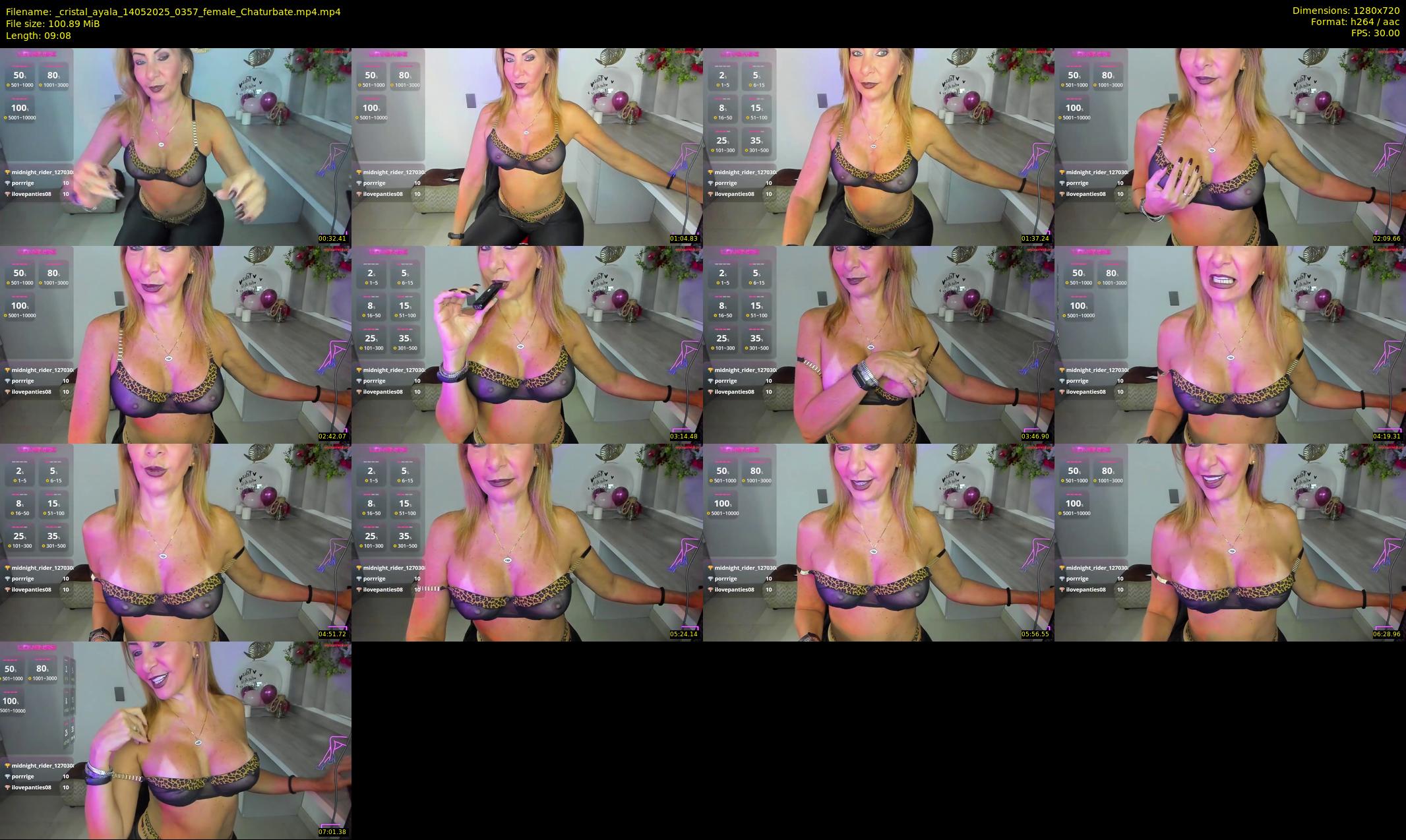 _cristal_ayala — 10 minute Chaturbate female cam show recording, 720p, May 14, 2025