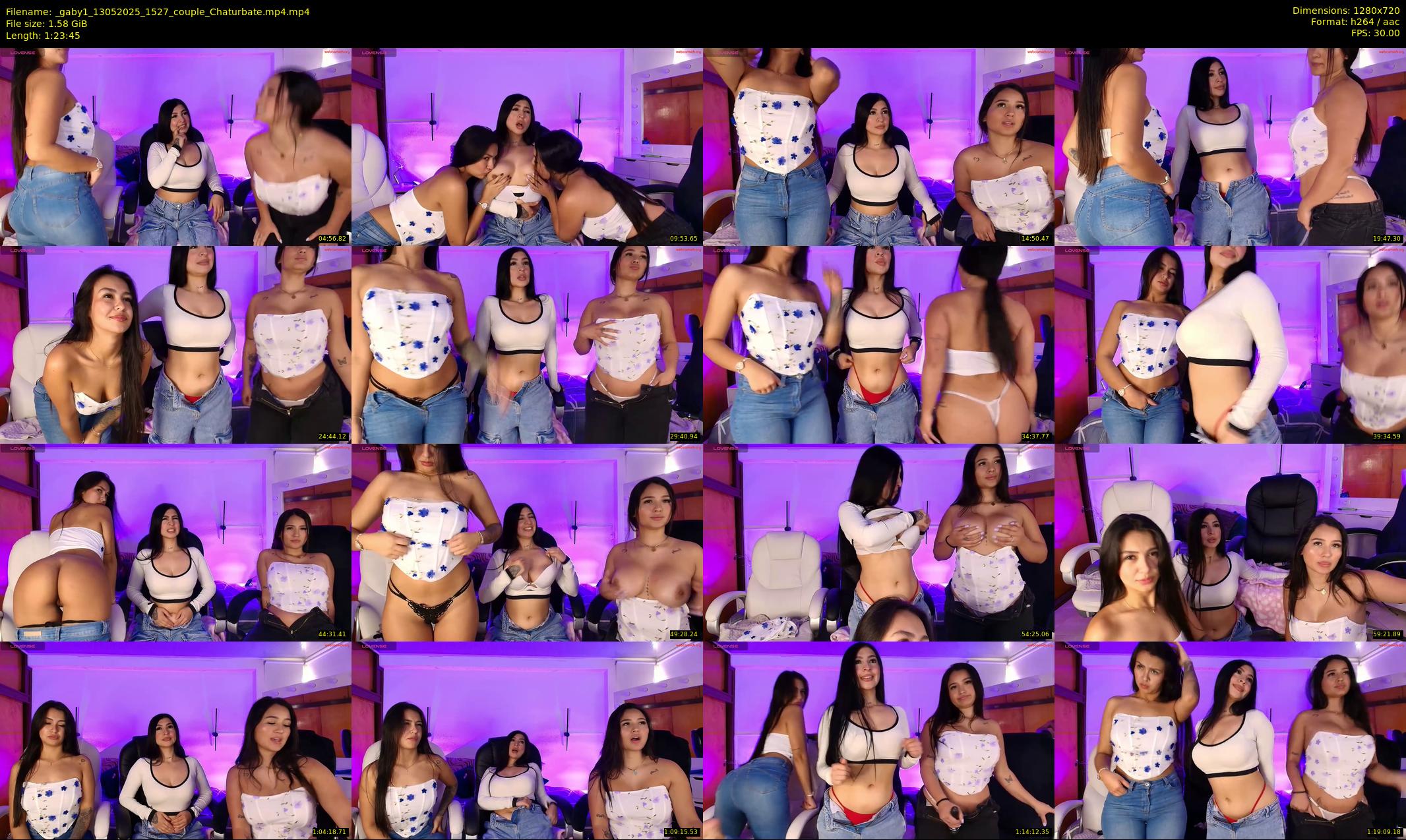 _gaby1 — 84 minute Chaturbate female cam show recording, 720p, May 13, 2025