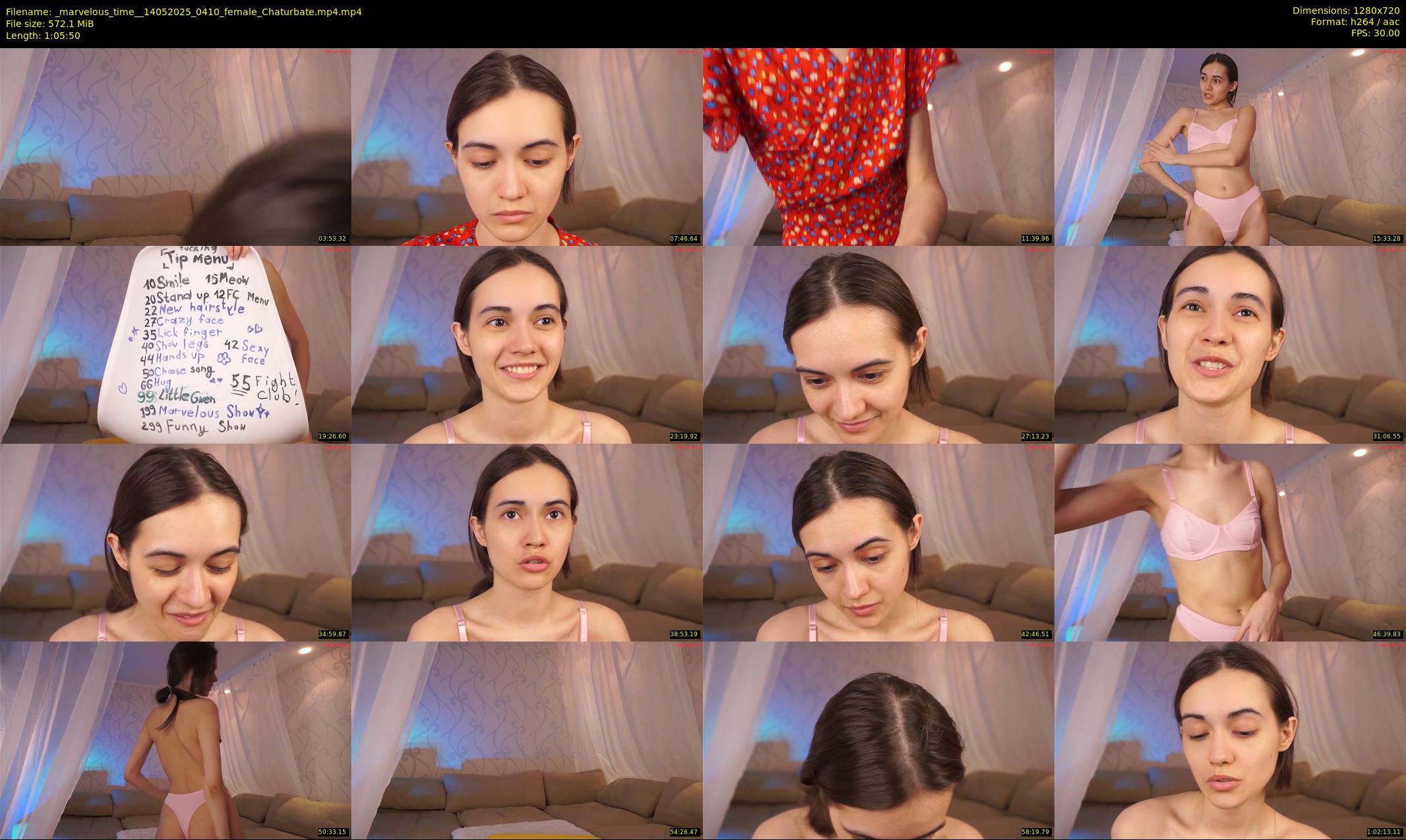_marvelous_time_ — 66 minute Chaturbate female cam show recording, 720p, May 14, 2025