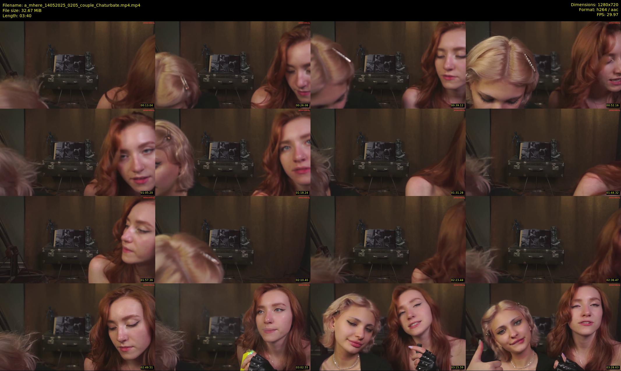 a_mhere — 4 minute Chaturbate couple cam show recording, 720p, May 14, 2025