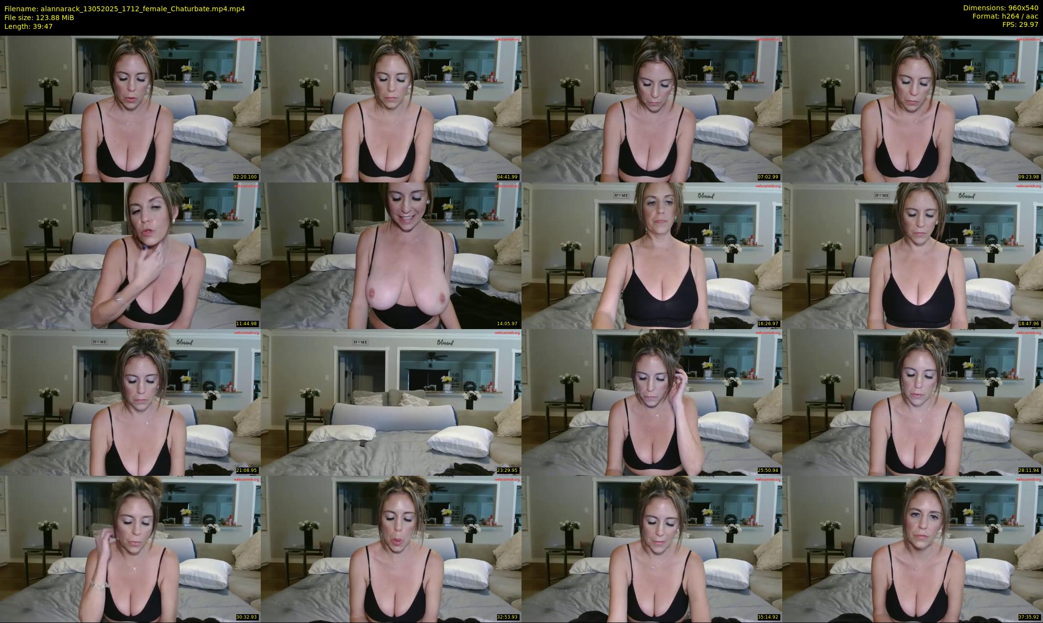 alannarack — 40 minute Chaturbate female cam show recording, 480p, May 13, 2025