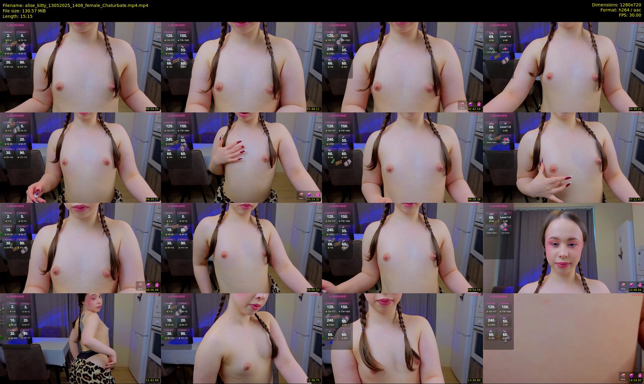 alise_kitty — 16 minute Chaturbate female cam show recording, 720p, May 13, 2025