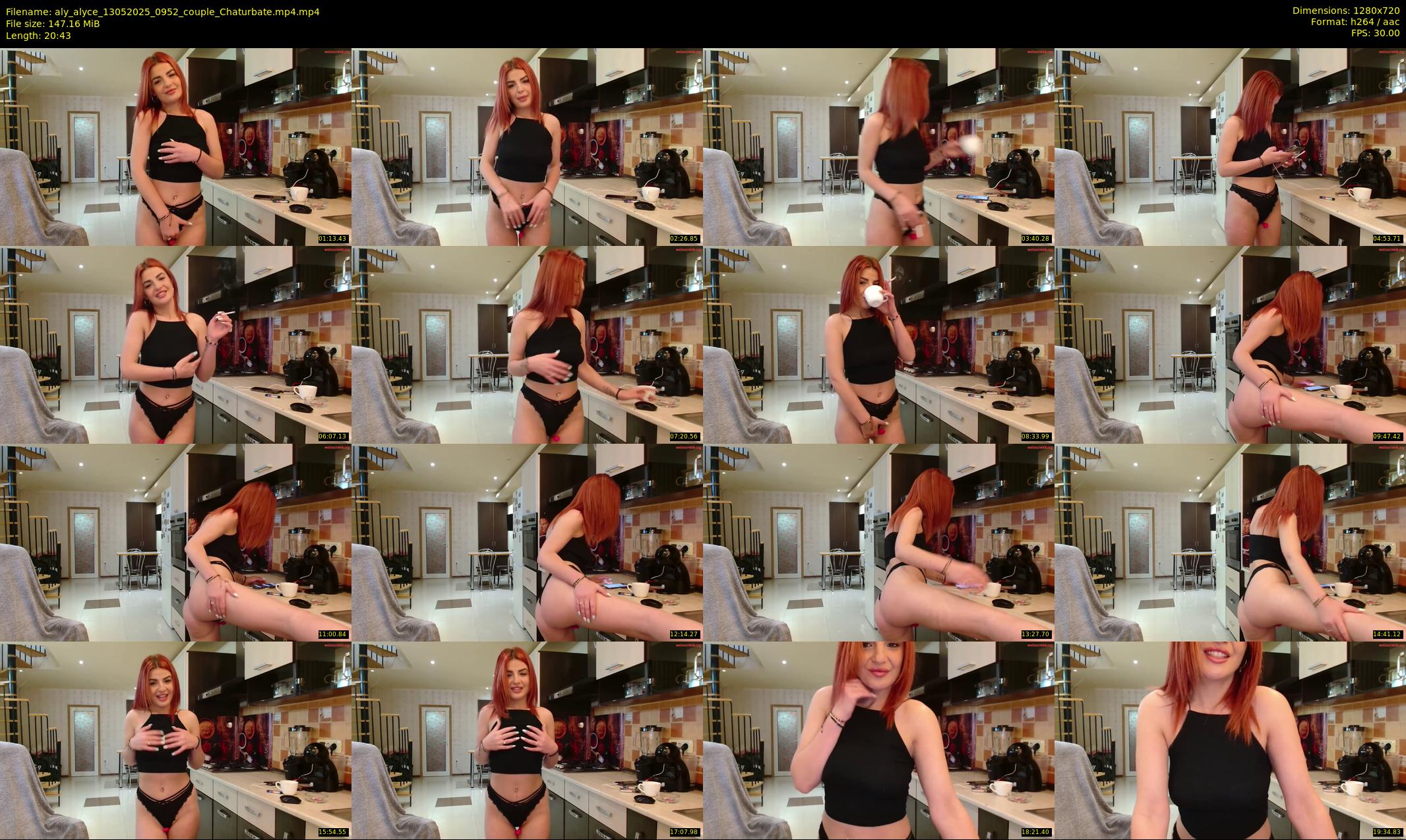 aly_alyce — 21 minute Chaturbate female cam show recording, 720p, May 13, 2025