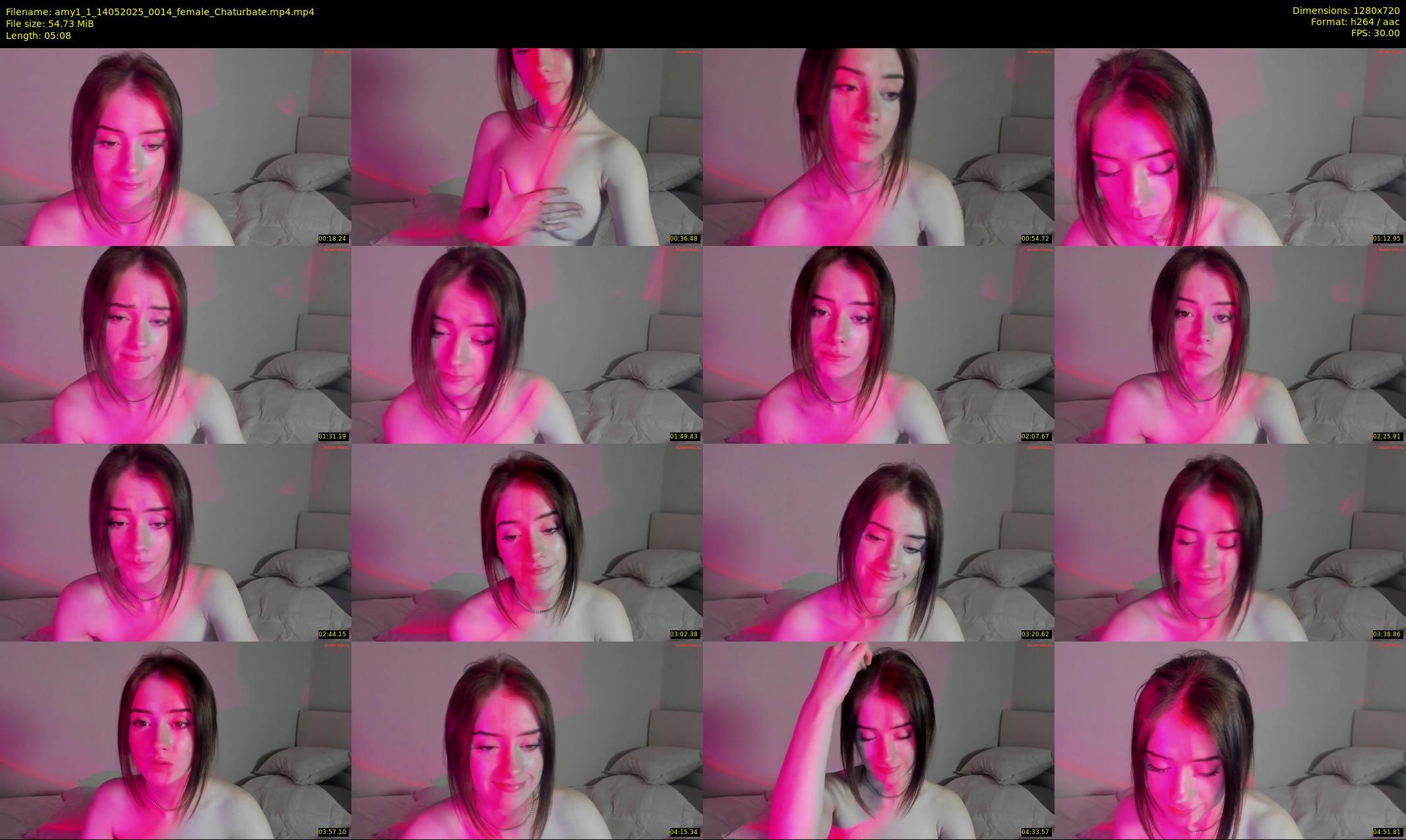 amy1_1 — 6 minute Chaturbate female cam show recording, 720p, May 14, 2025